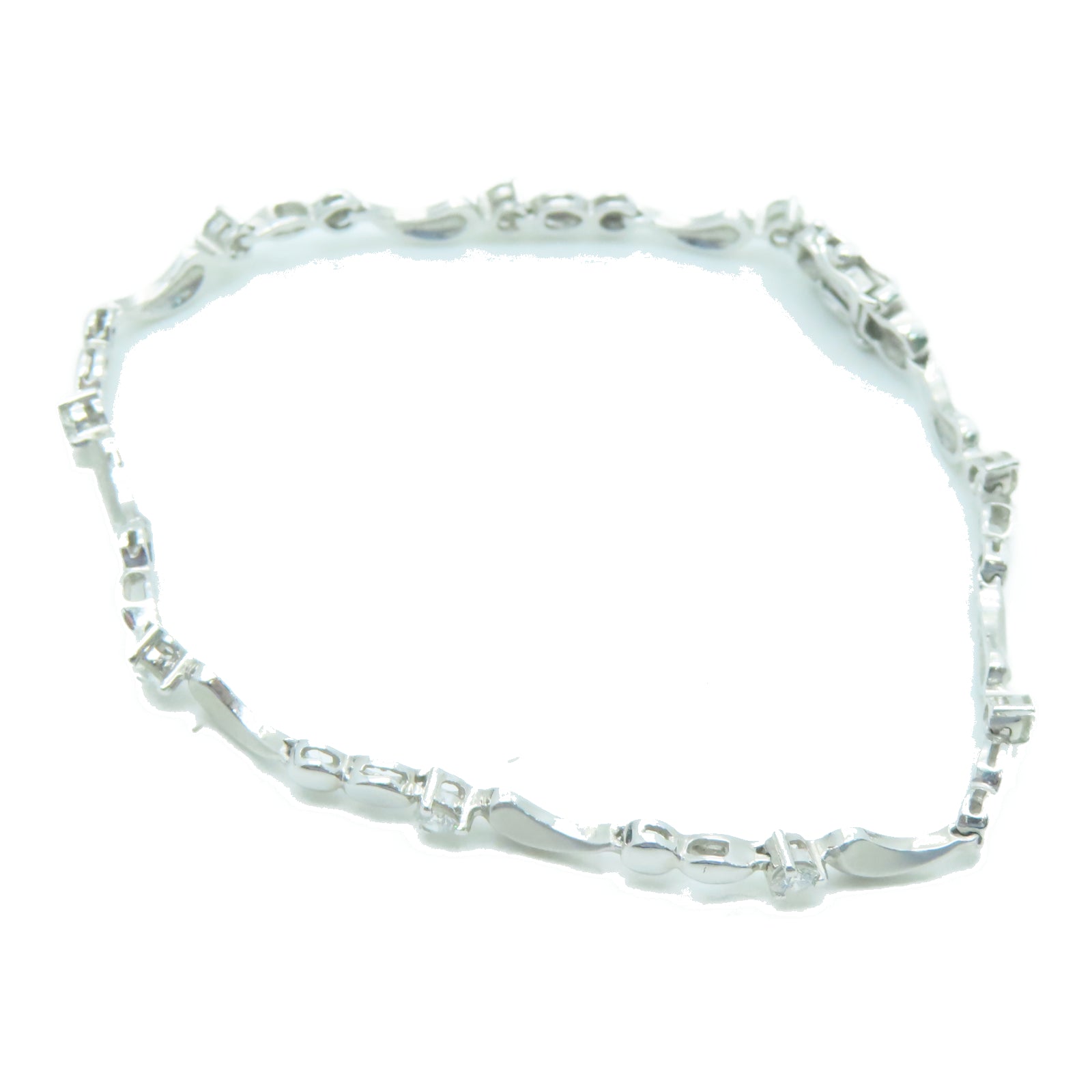 JEWELRY 18K白金0.53ctDiamond钻石手链