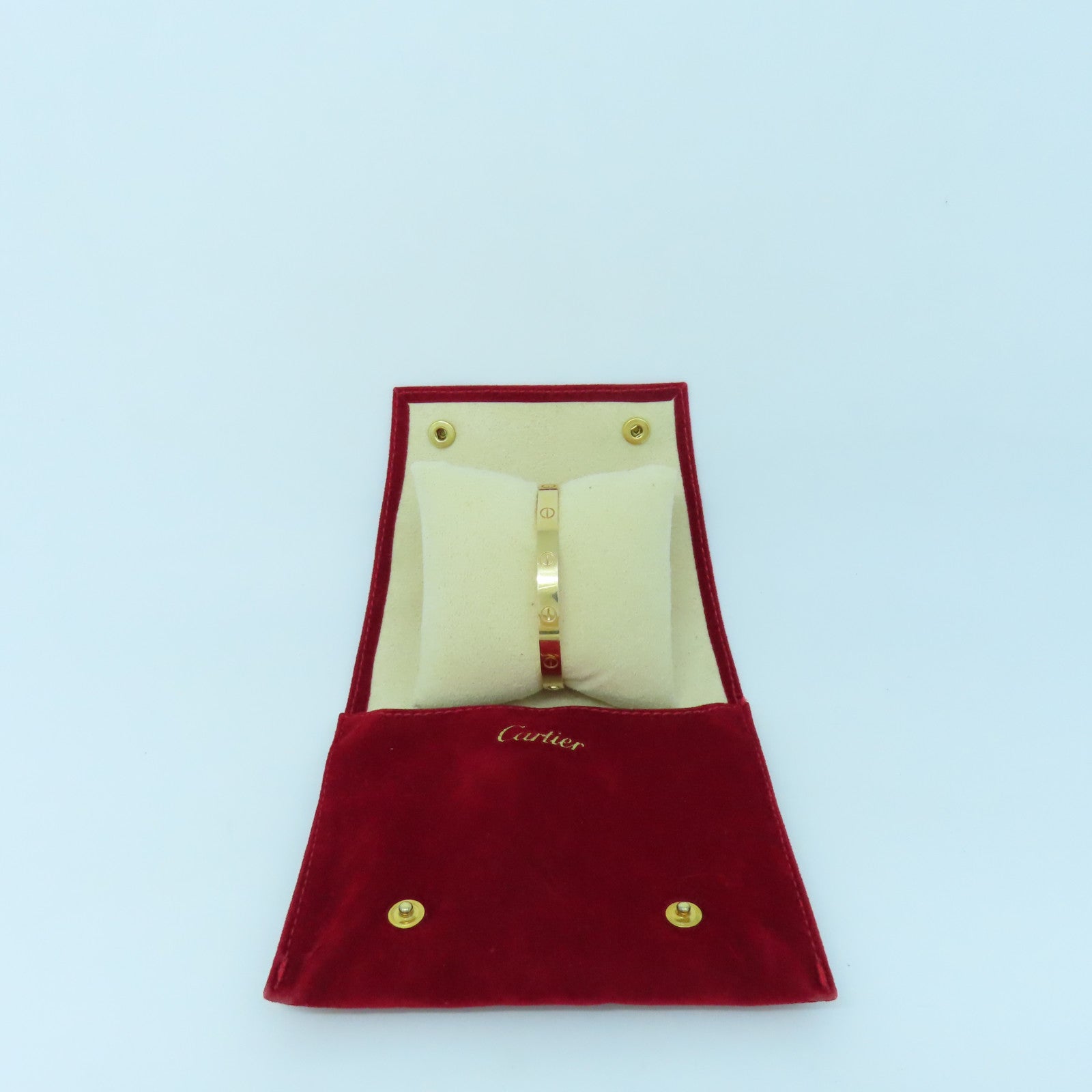 CARTIER 18K Rose Gold Love Bracelet Gold Buckle Bracelet Gold Cartier#18