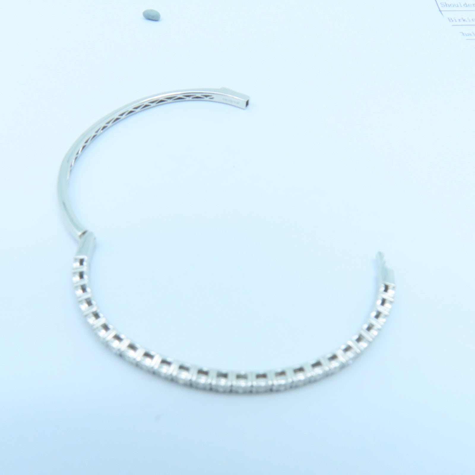 JEWELRY 18K白金Diamond Bracelet0.78ct鑽石手鐲