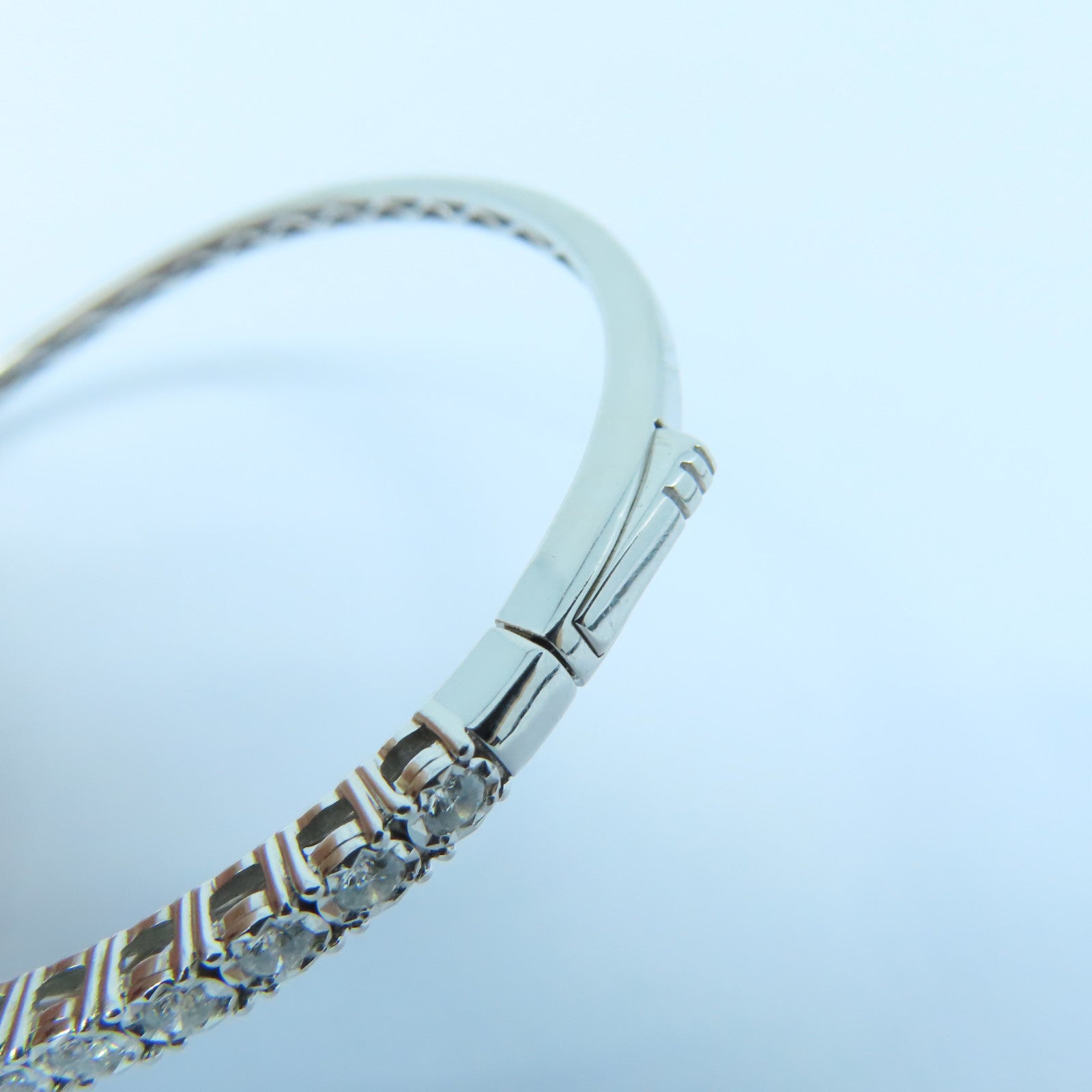 JEWELRY 18K白金Diamond Bracelet0.78ct鑽石手鐲