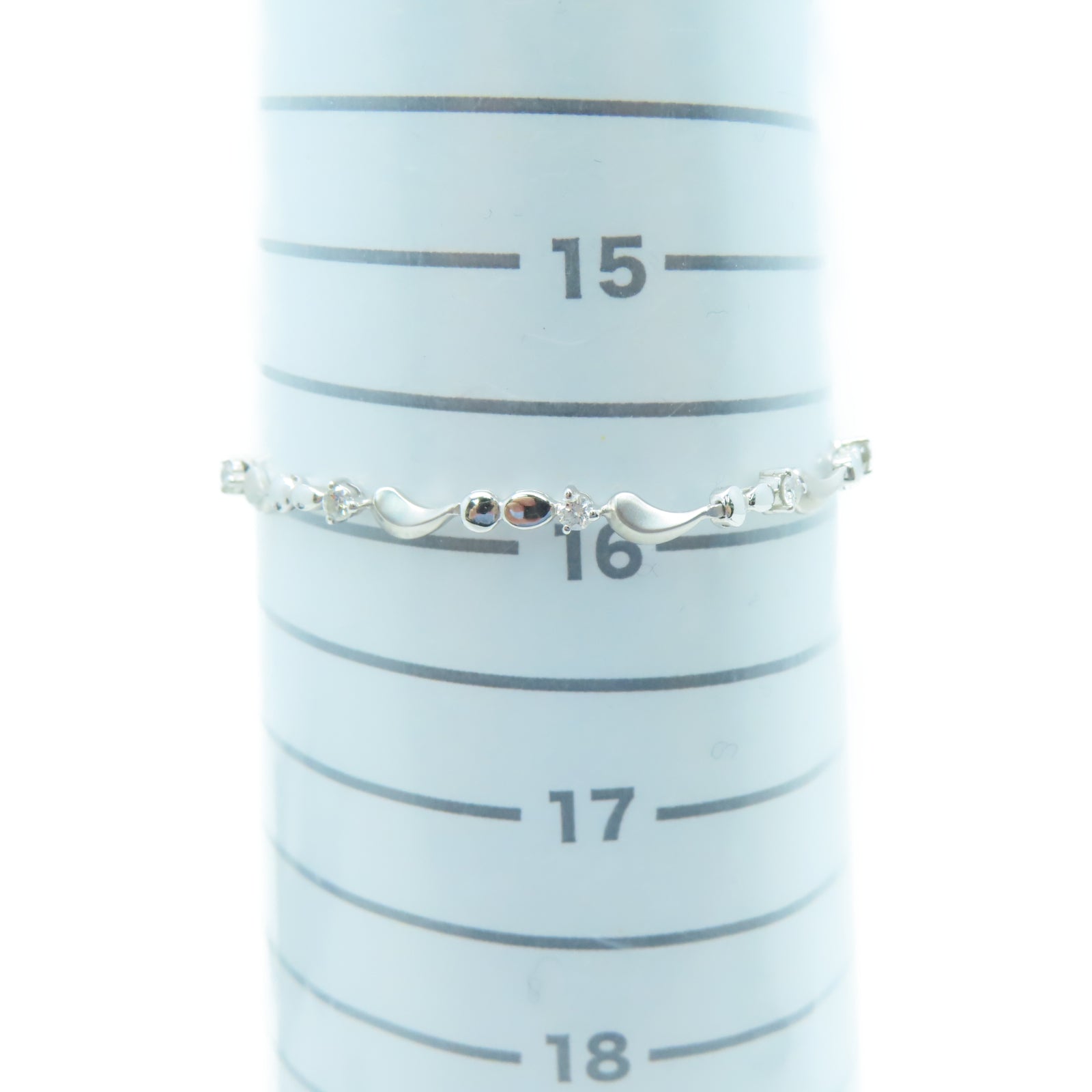 JEWELRY 18K白金0.53ctDiamond钻石手链