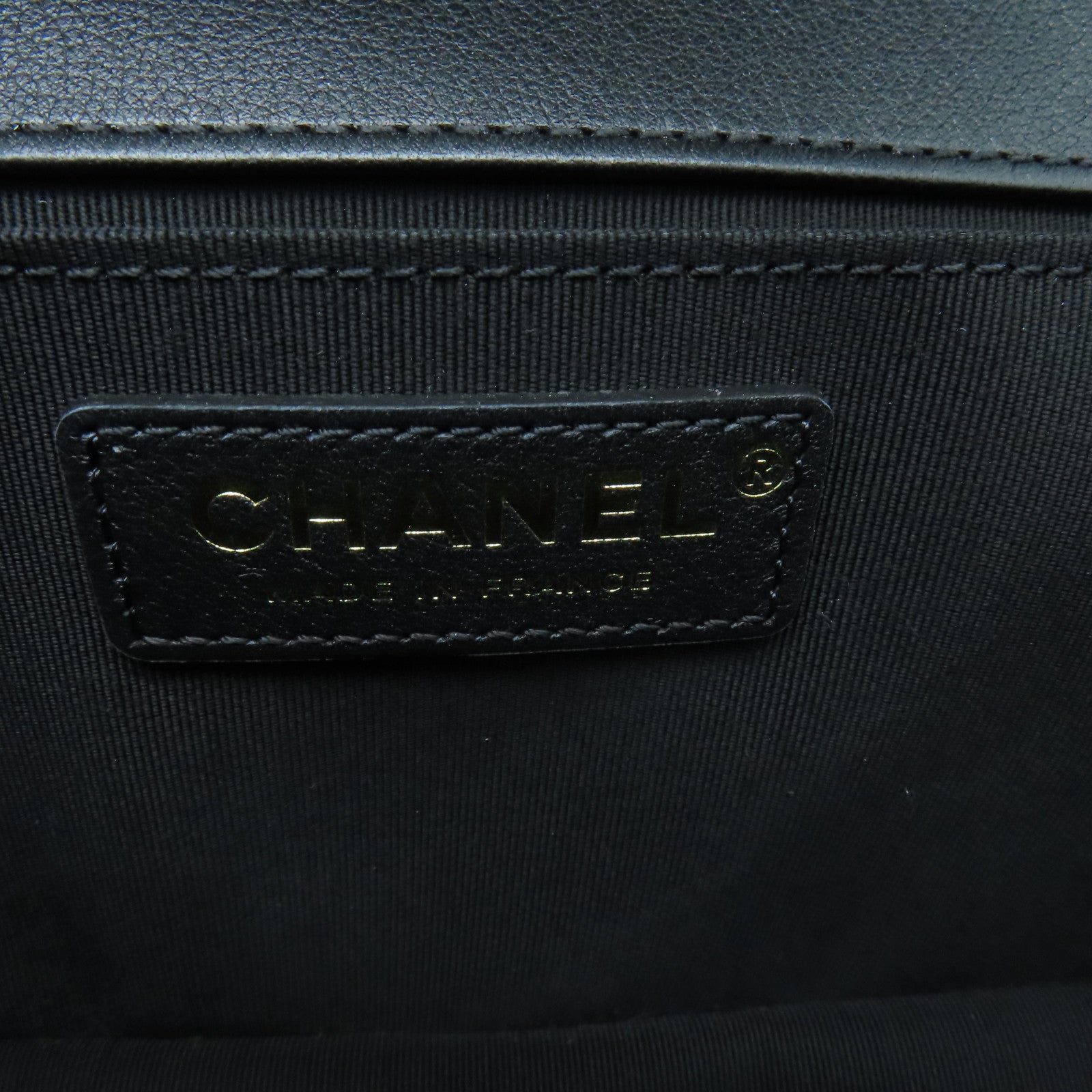 CHANEL rhombic sheepskin leather Chain Shoulder Bag gold buckle chain shoulder bag black