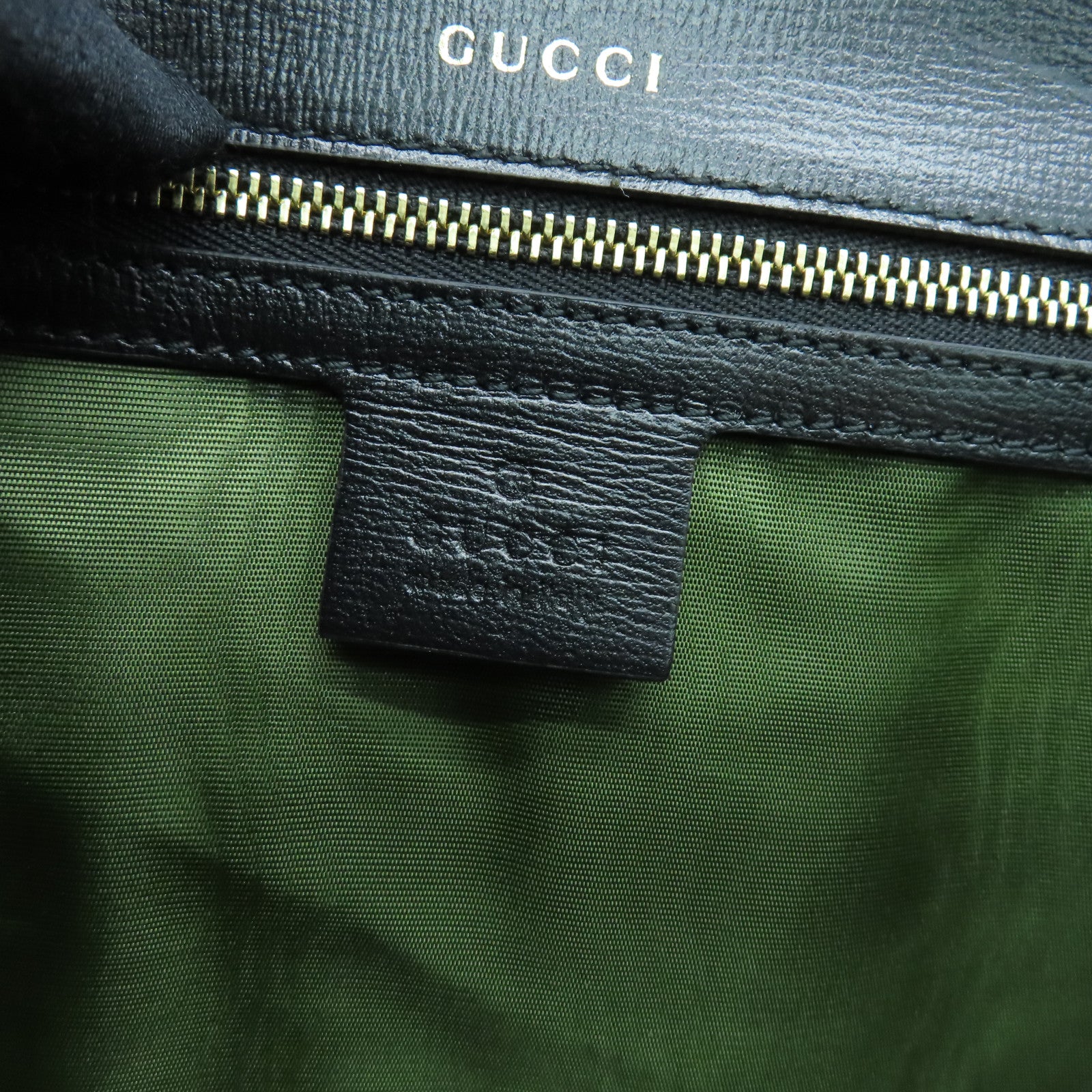 GUCCI 牛皮皮革Shoulder Bag金扣肩背袋黑色