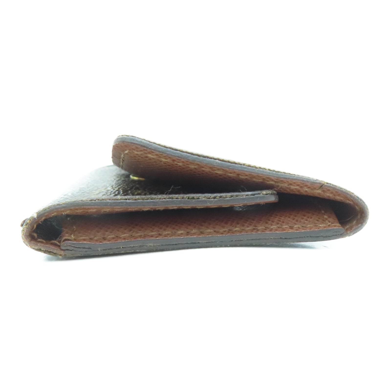 LOUIS VUITTON Monogram 6 Key Holder金扣锁匙包棕色