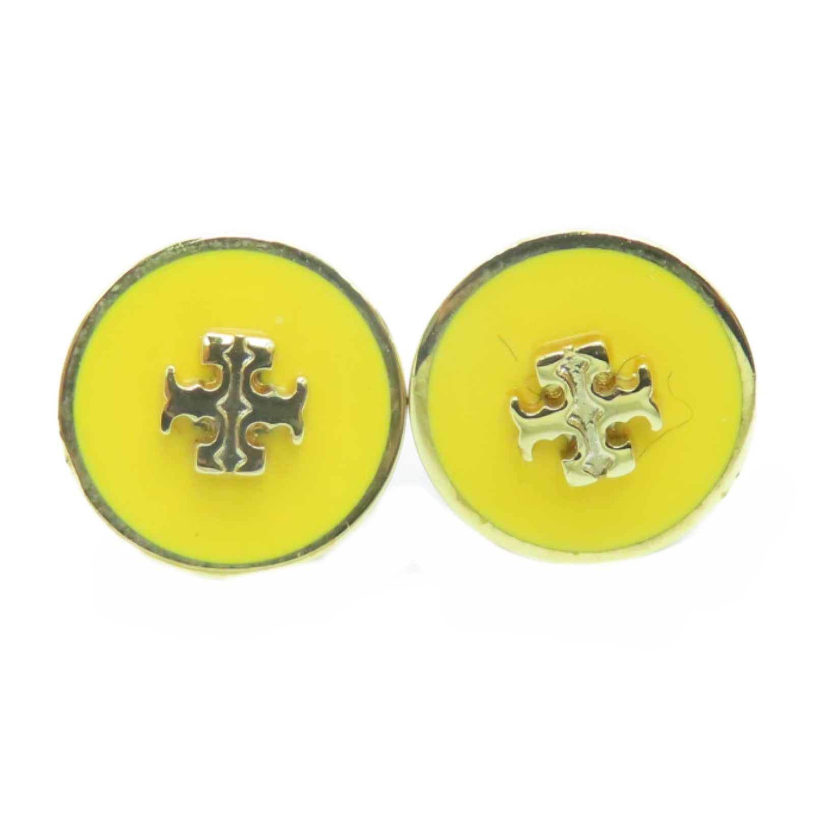 Tory Burch 金屬Earrings耳環黃色