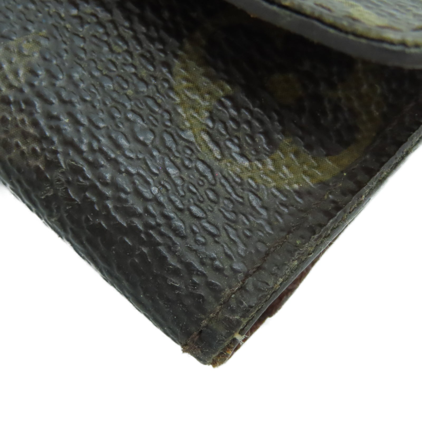 LOUIS VUITTON Monogram 6 Key Holder金扣锁匙包棕色