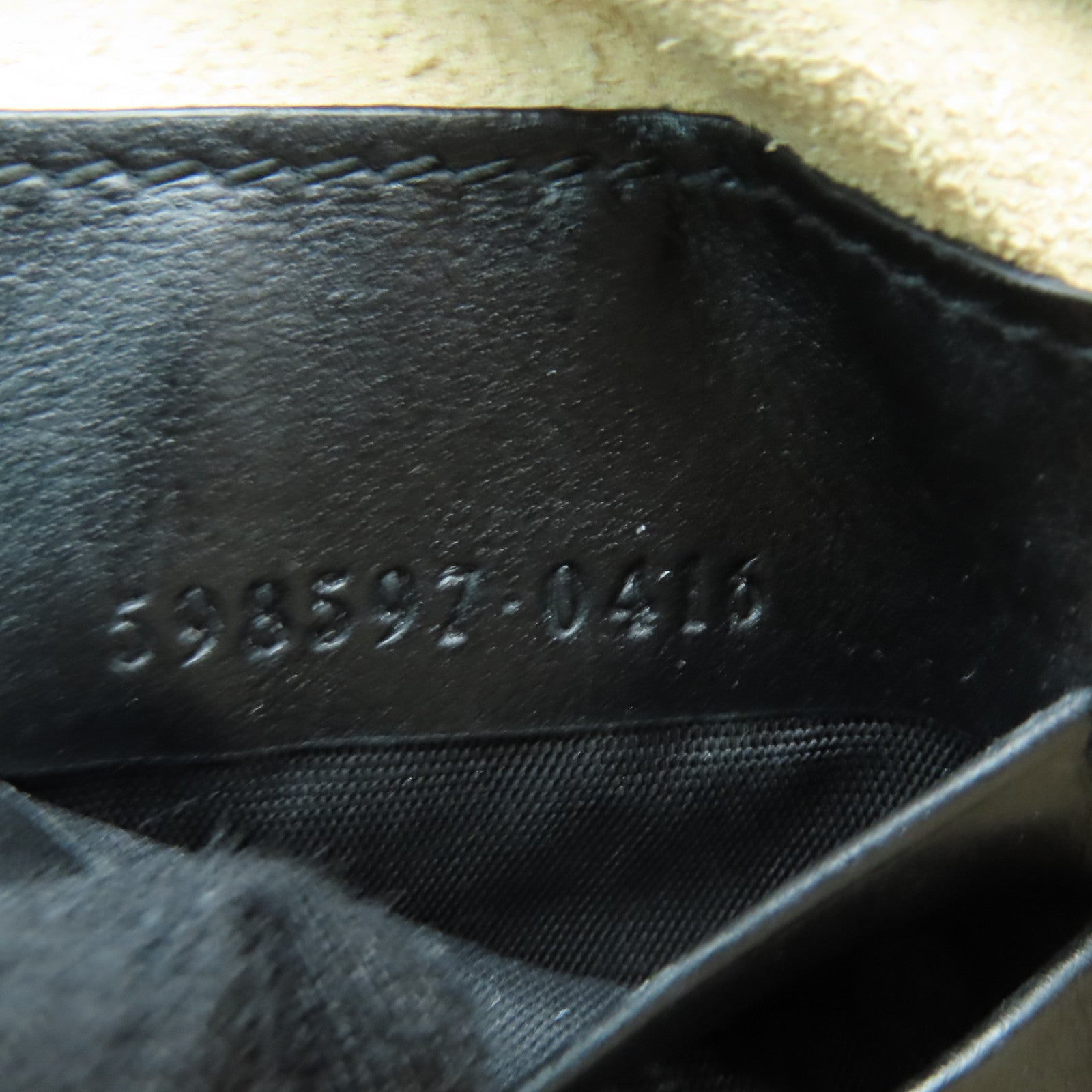 GUCCI 羊皮皮革GG Marmont Mini金扣鏈帶肩背袋黑色