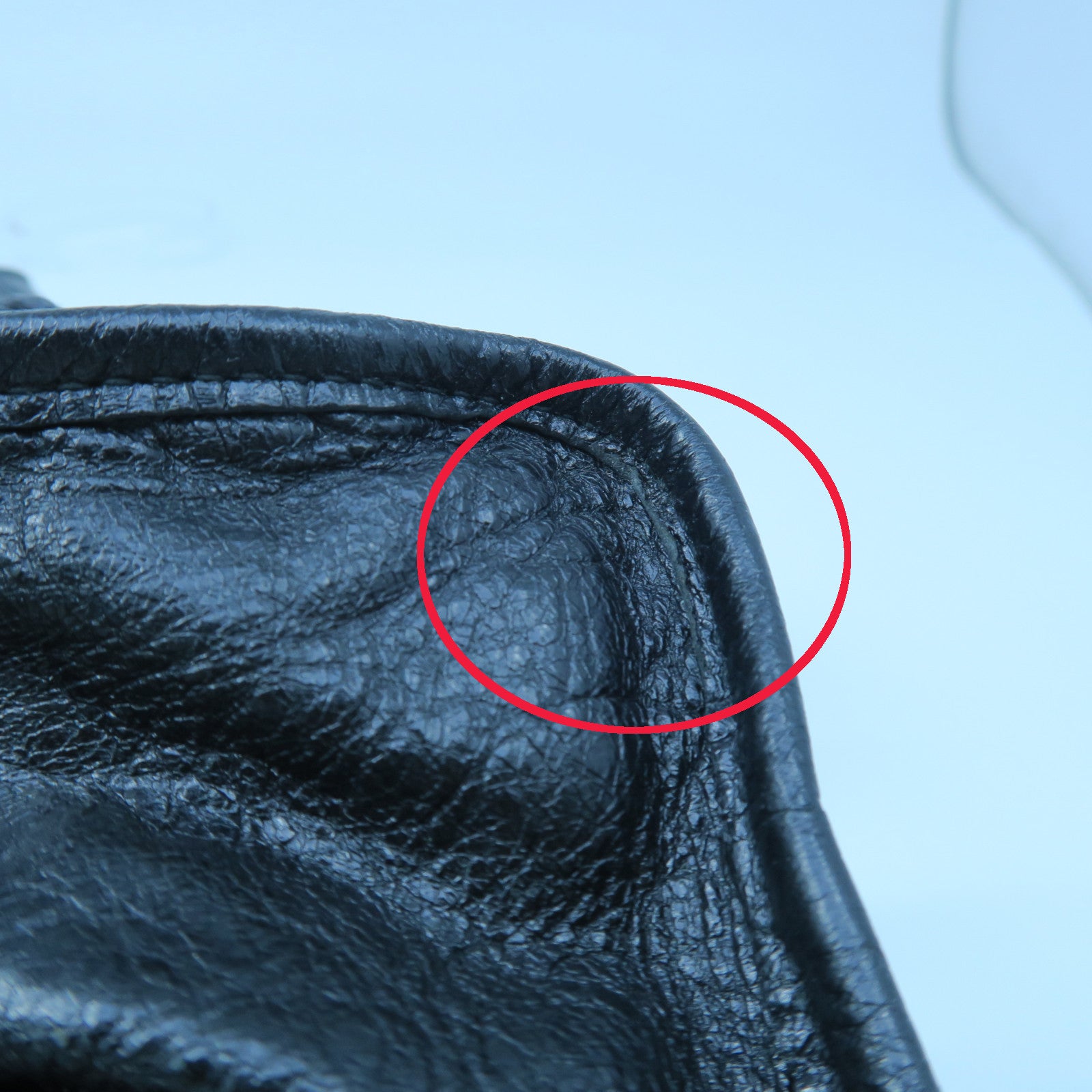 BALENCIAGA 羊皮皮革Classic City銀扣手挽肩背兩用袋黑色