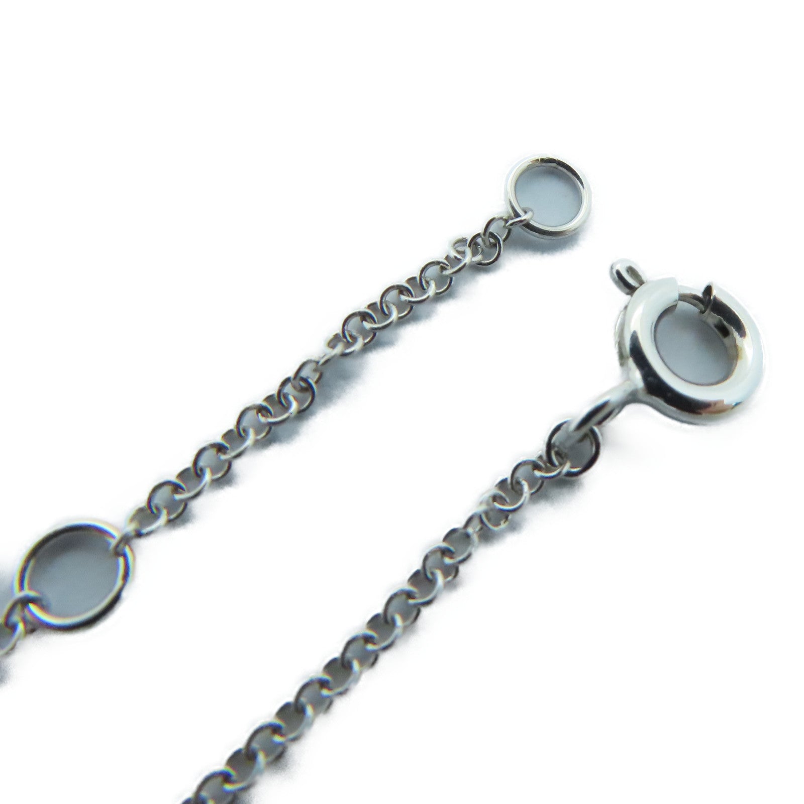JEWELRY 18K白金Diamond Necklace 0.01ct钻石项链