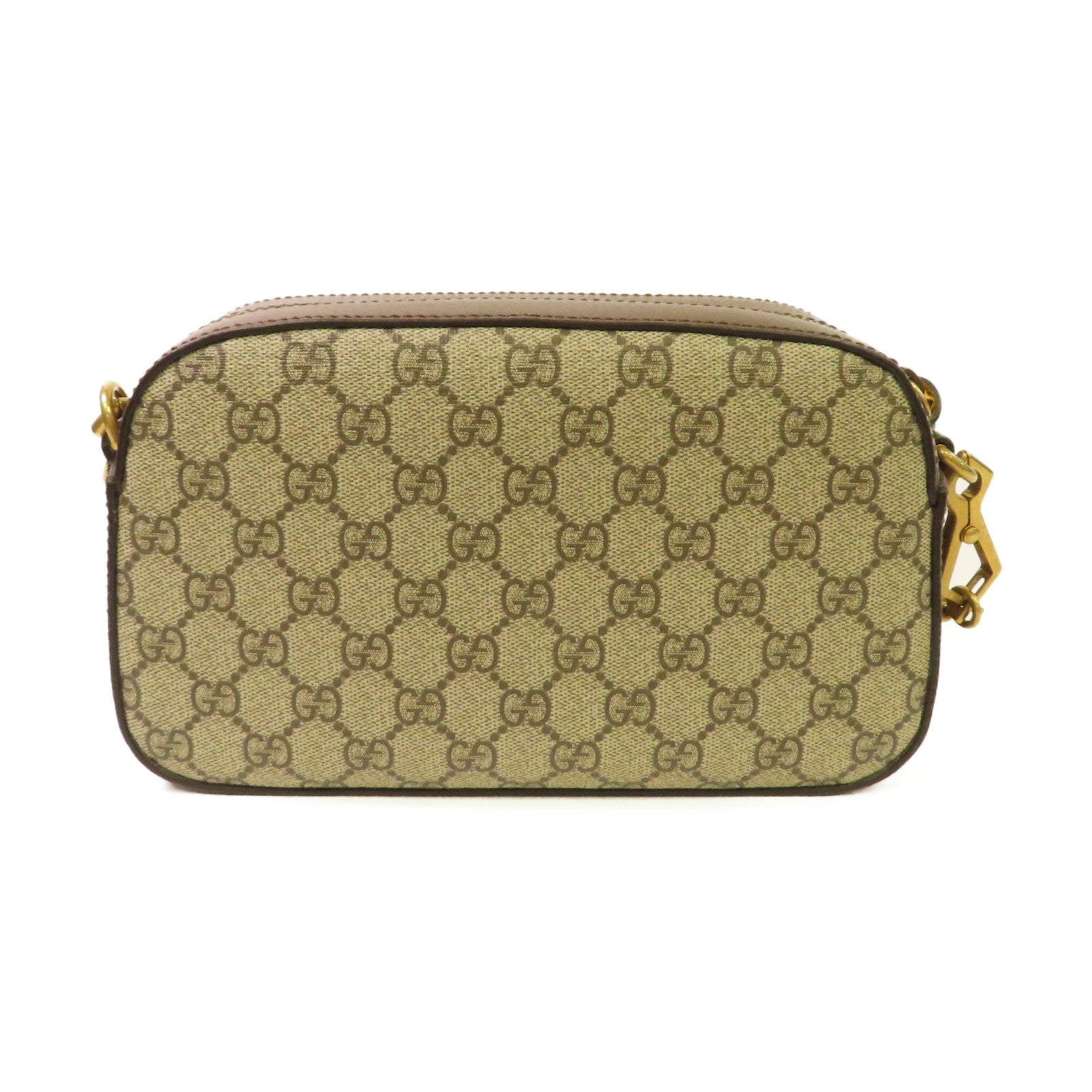 GUCCI 塗層帆布Neo Vintage GG Supreme Shoulder Bag肩背袋啡色