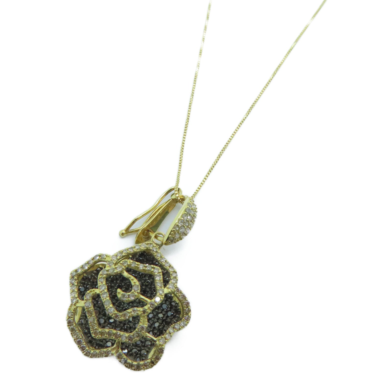 JEWELRY 18K黃金Diamond Necklace 1.01ct鑽石頸錬黃金