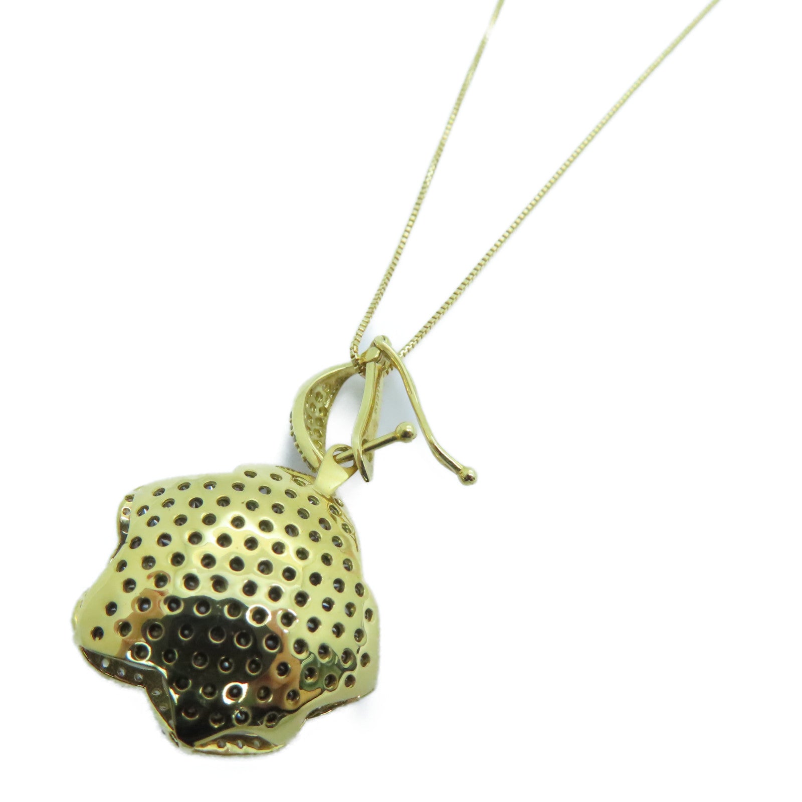 JEWELRY 18K黃金Diamond Necklace 1.01ct鑽石頸錬黃金