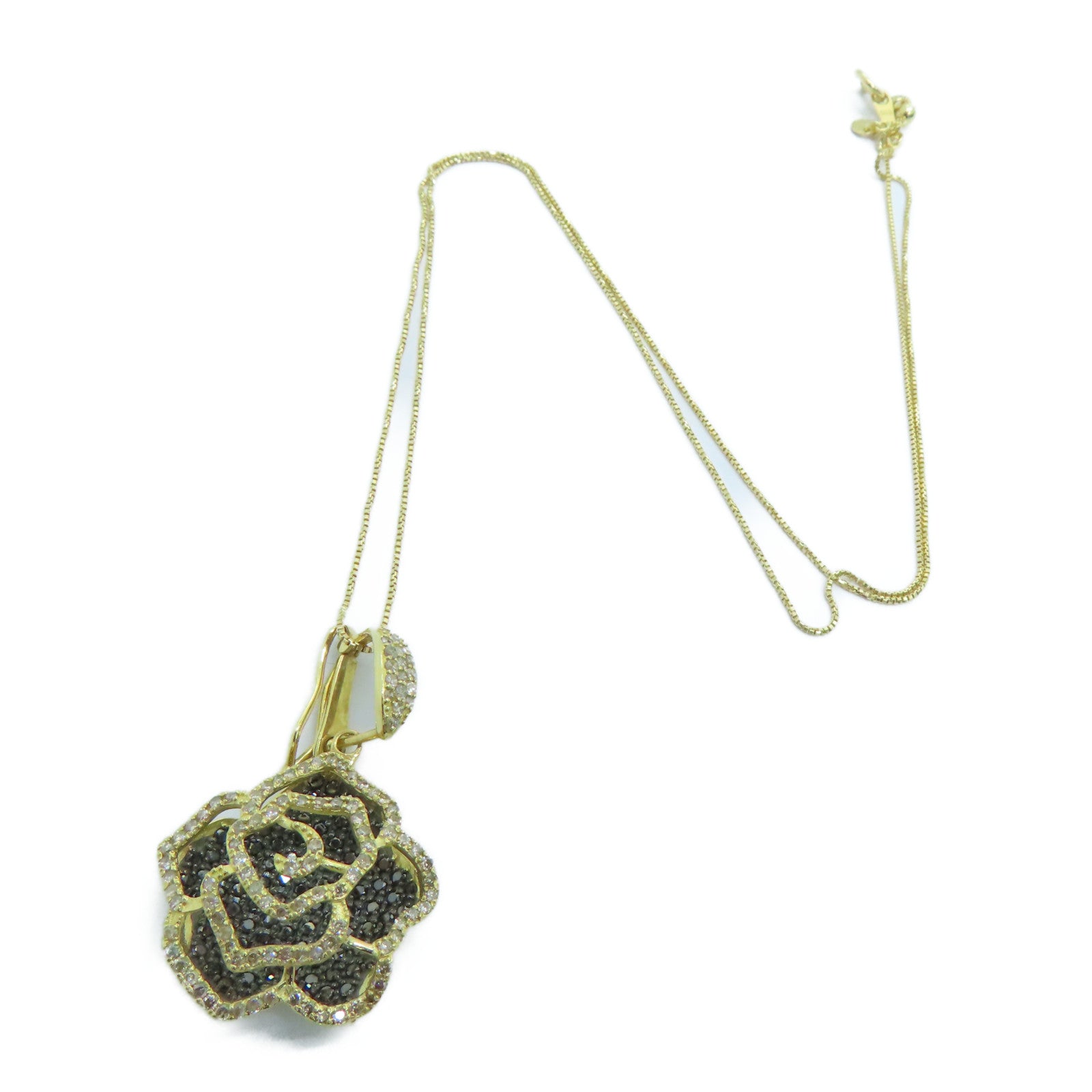 JEWELRY 18K黃金Diamond Necklace 1.01ct鑽石頸錬黃金