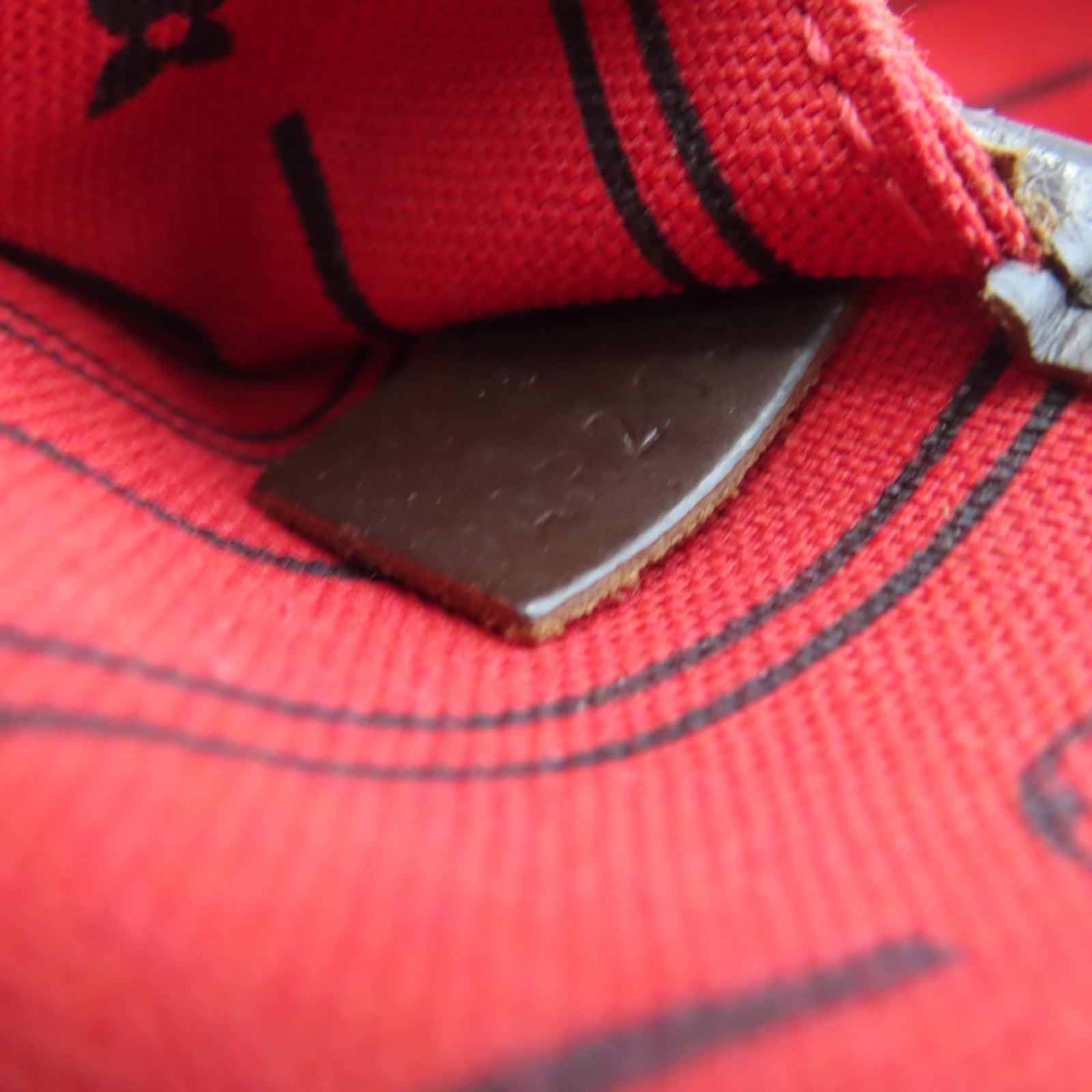 LOUIS VUITTON Damier Neverfull MM金扣肩背袋棕色