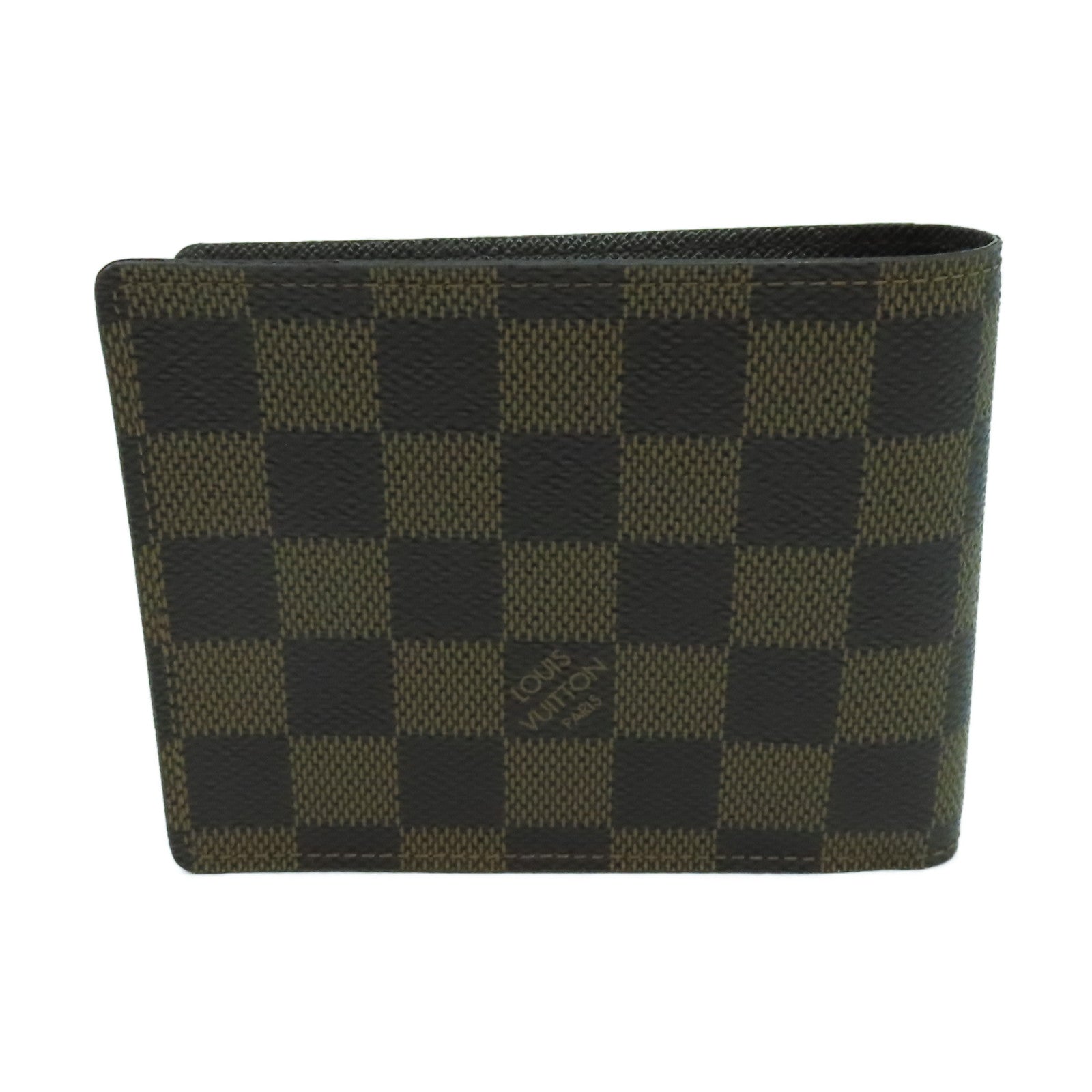 LOUIS VUITTON Damier Fold Wallet錢包啡色