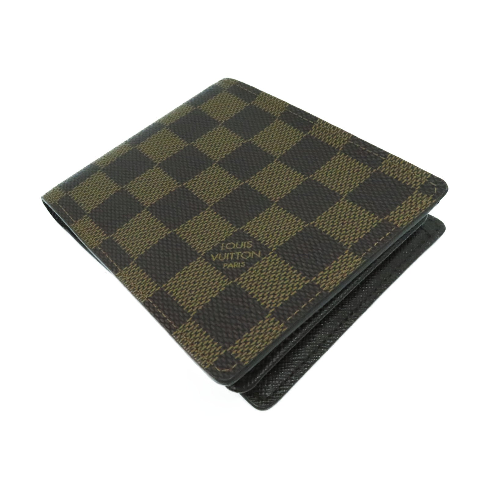 LOUIS VUITTON Damier Fold Wallet錢包啡色