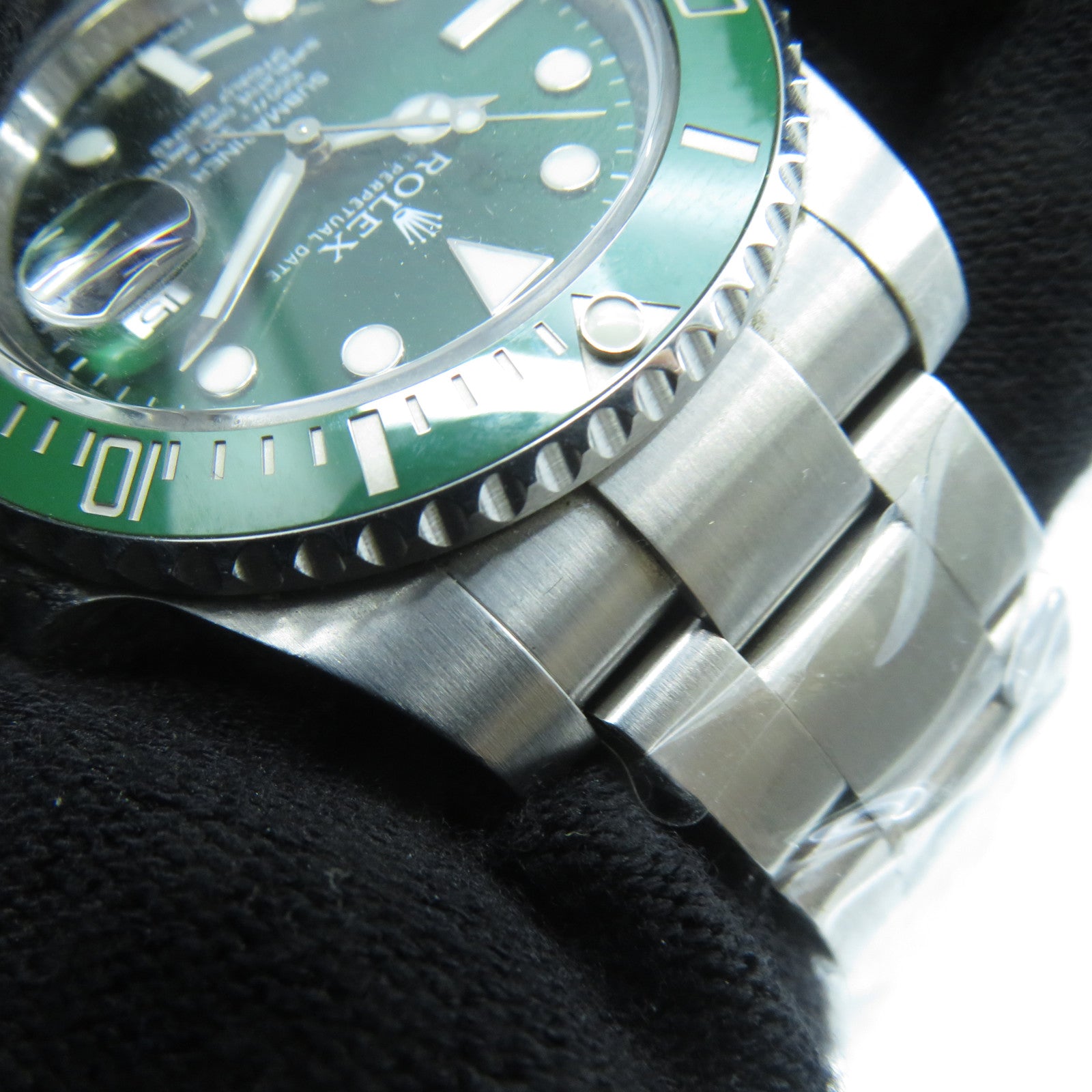ROLEX Submariner不銹鋼自動機芯手錶綠色
