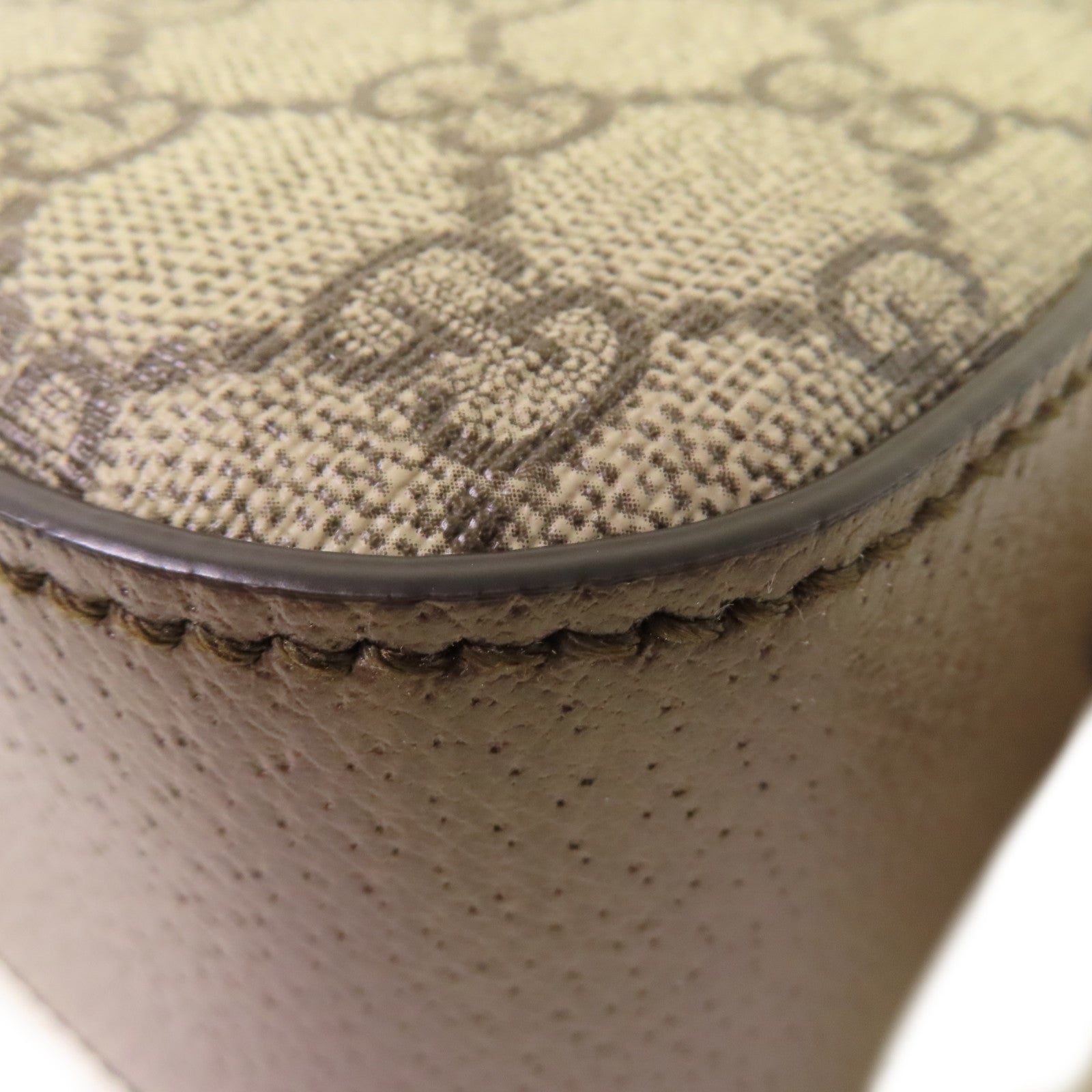 GUCCI 塗層帆布Neo Vintage GG Supreme Shoulder Bag肩背袋啡色