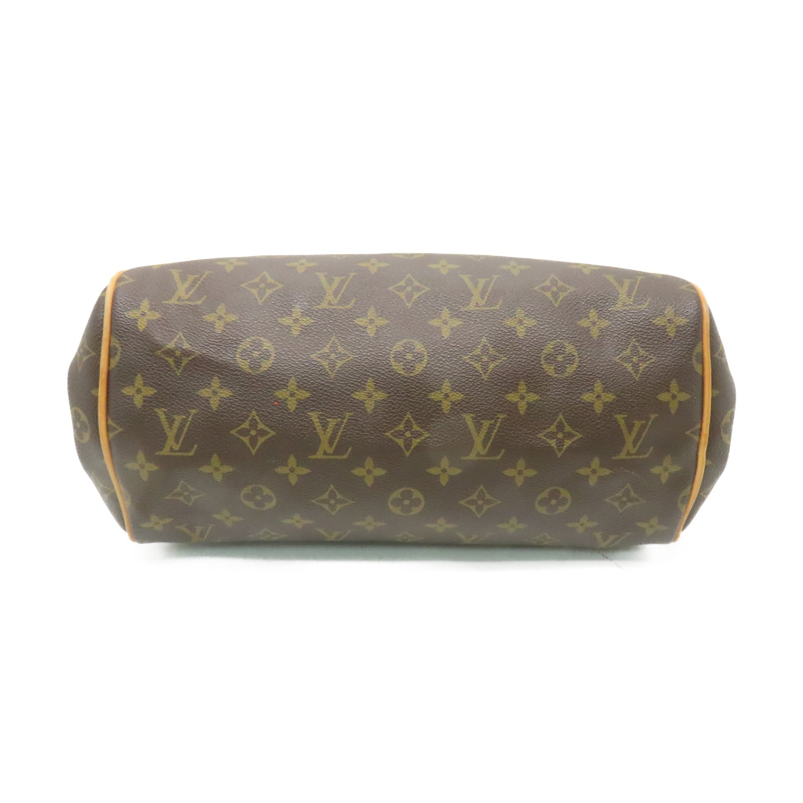 LOUIS VUITTON Monogram Montorgueil PM金扣肩背袋棕色