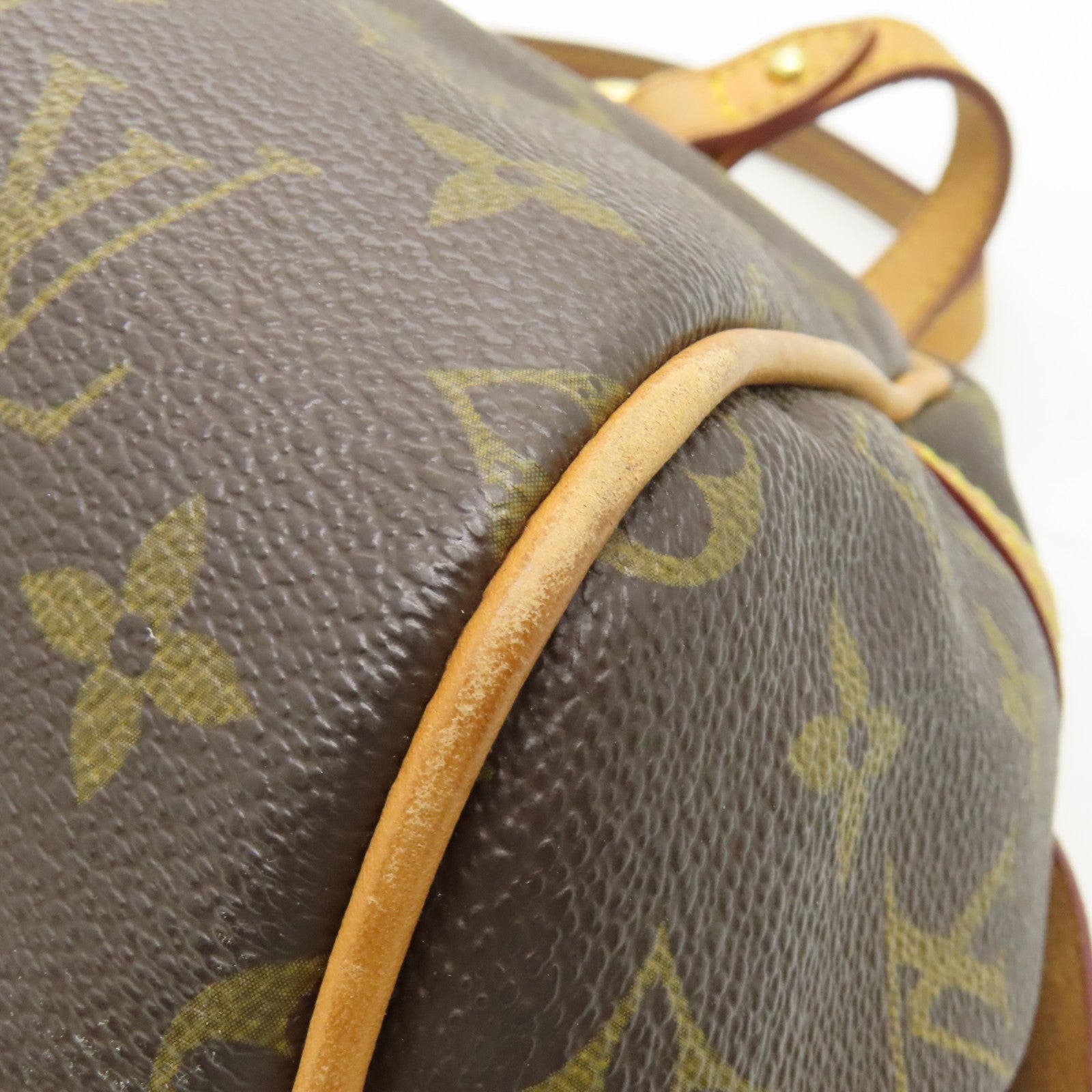 LOUIS VUITTON Monogram Montorgueil PM金扣肩背袋棕色