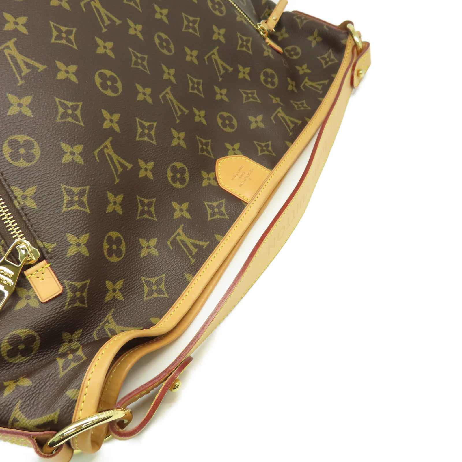 LOUIS VUITTON Monogram Delightful GM手挽袋啡色