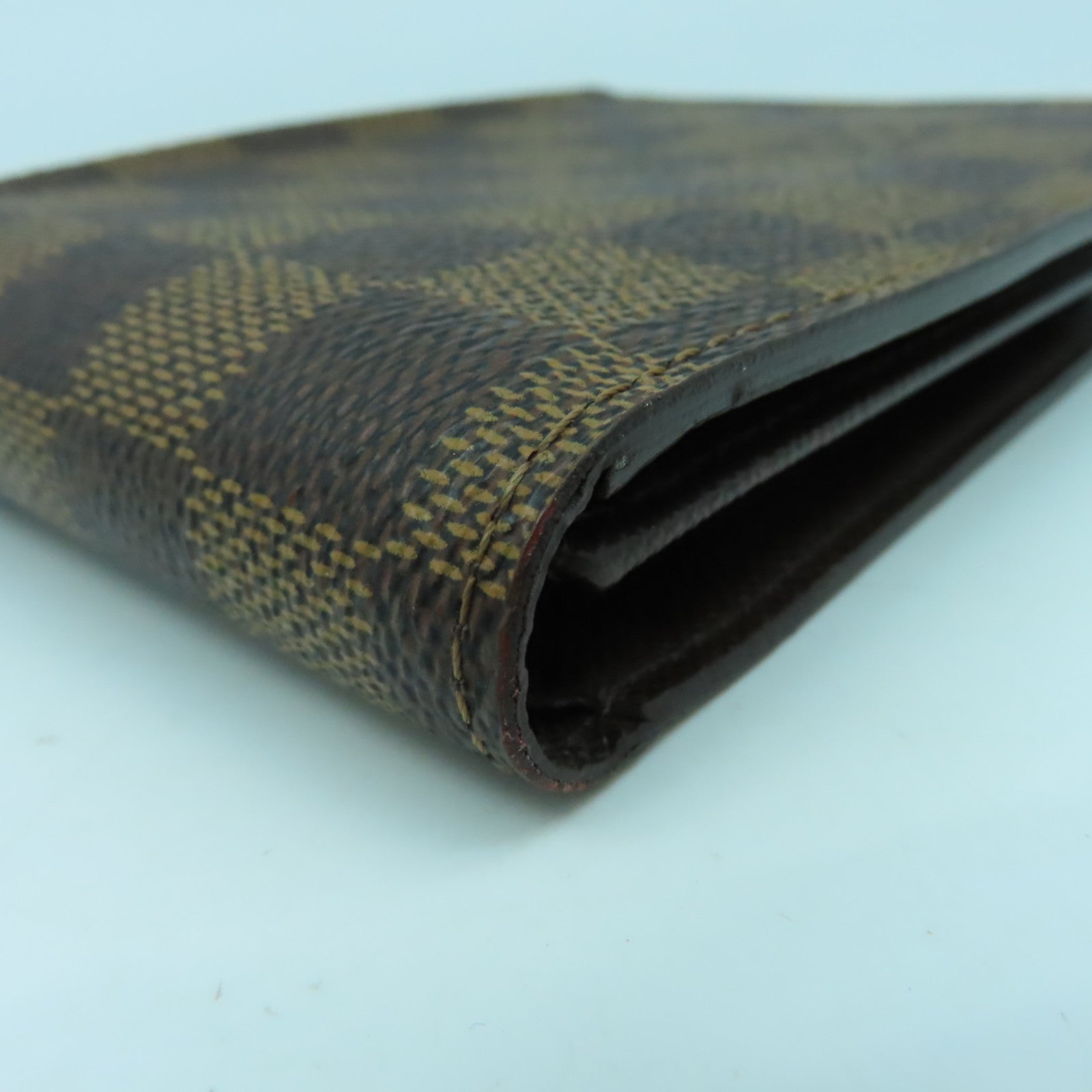 LOUIS VUITTON Damier Fold Wallet錢包啡色