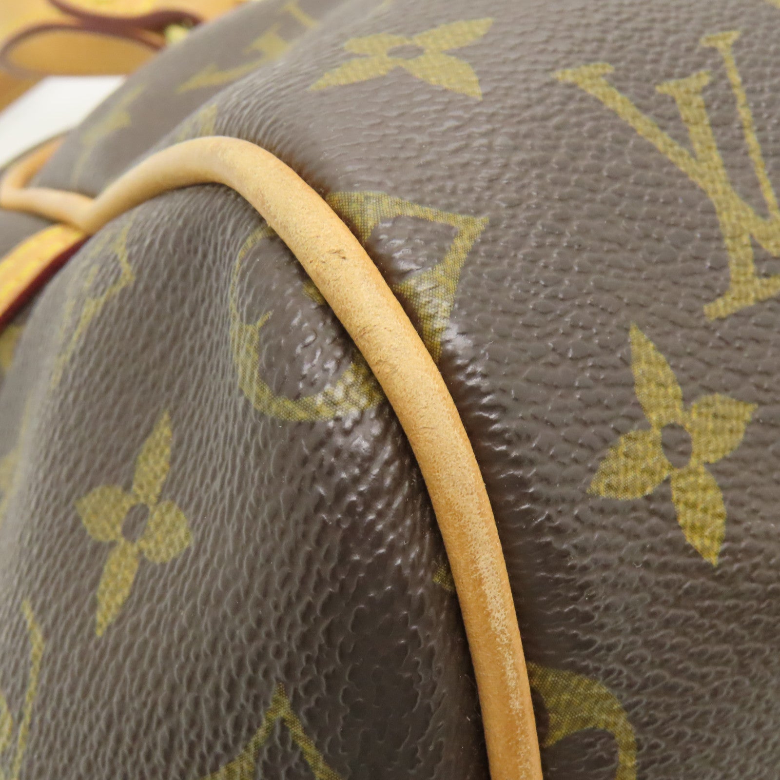 LOUIS VUITTON Monogram Montorgueil PM金扣肩背袋棕色