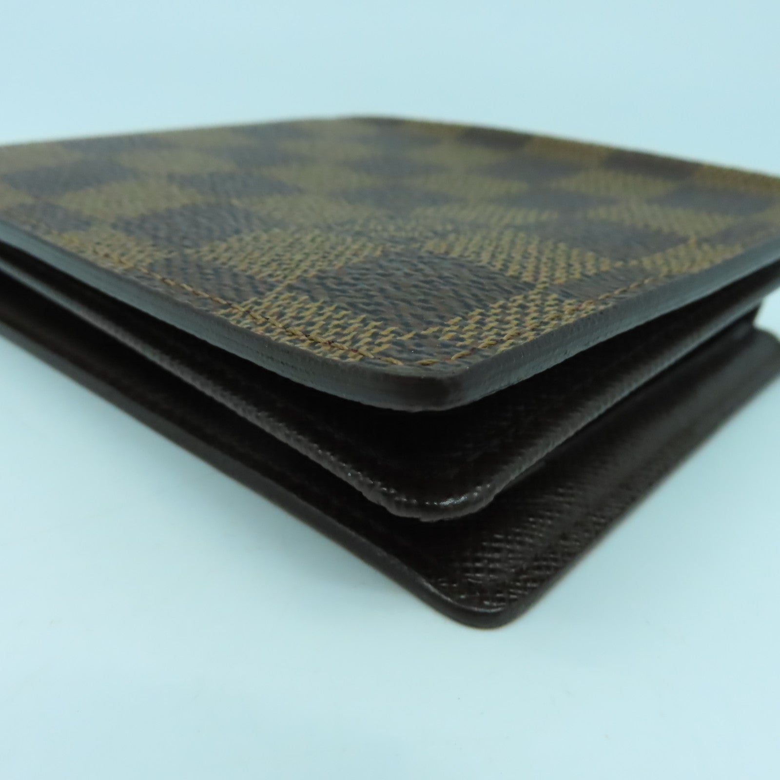LOUIS VUITTON Damier Fold Wallet錢包啡色