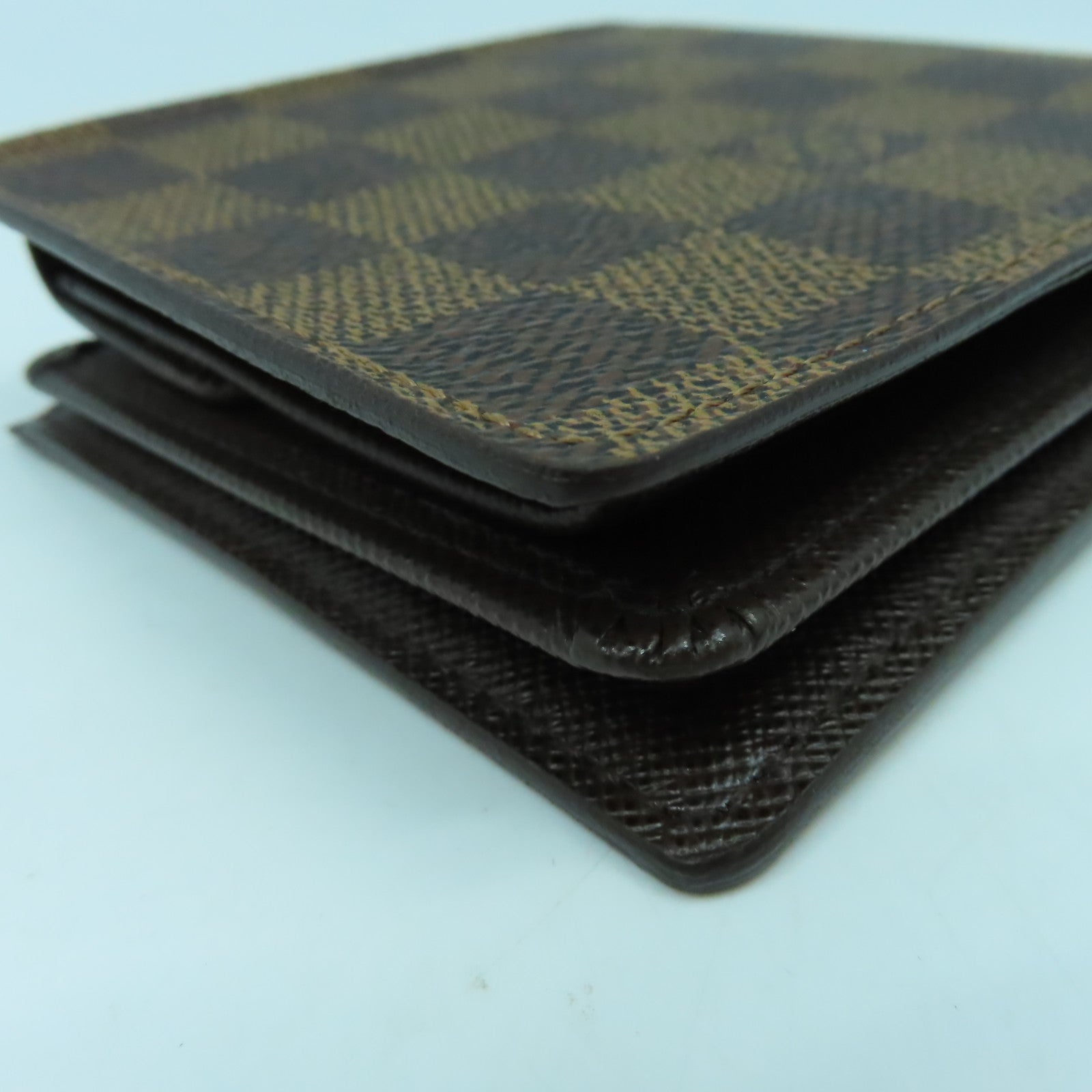 LOUIS VUITTON Damier Fold Wallet錢包啡色