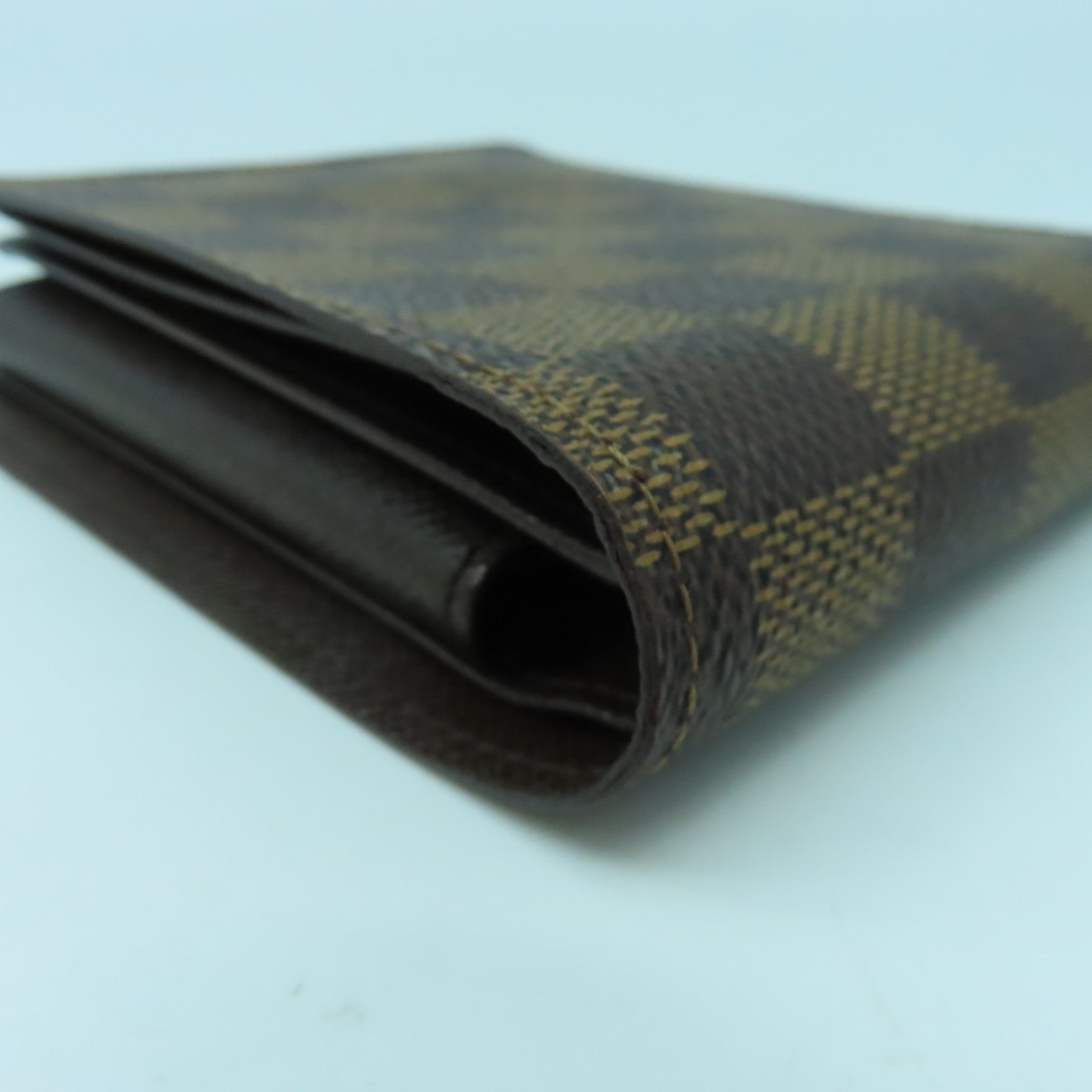 LOUIS VUITTON Damier Fold Wallet錢包啡色