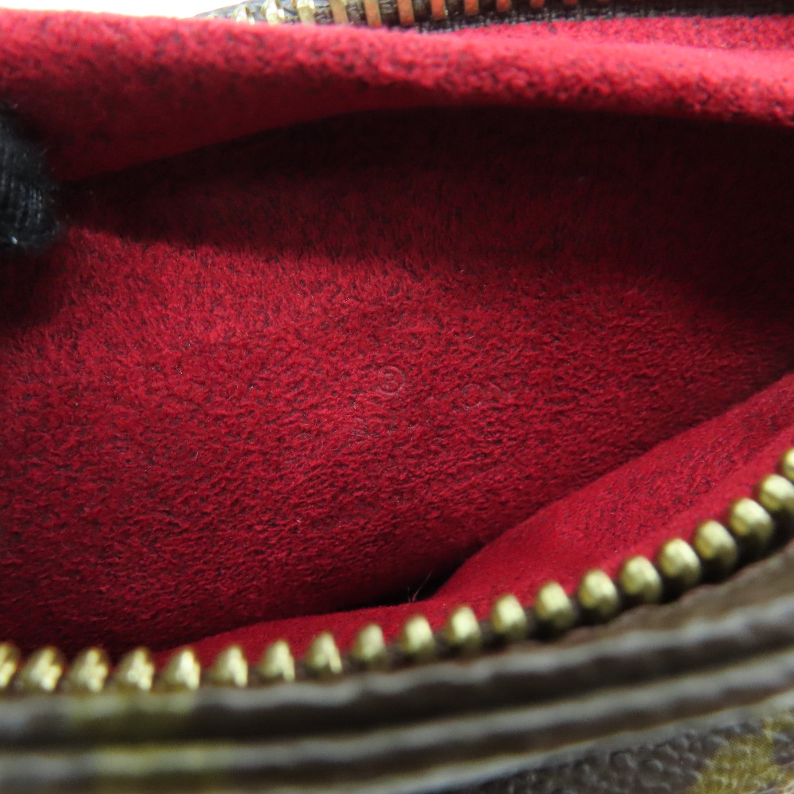 LOUIS VUITTON 【激減優惠】Monogram Partition Clutch Bag金扣手拿包啡色