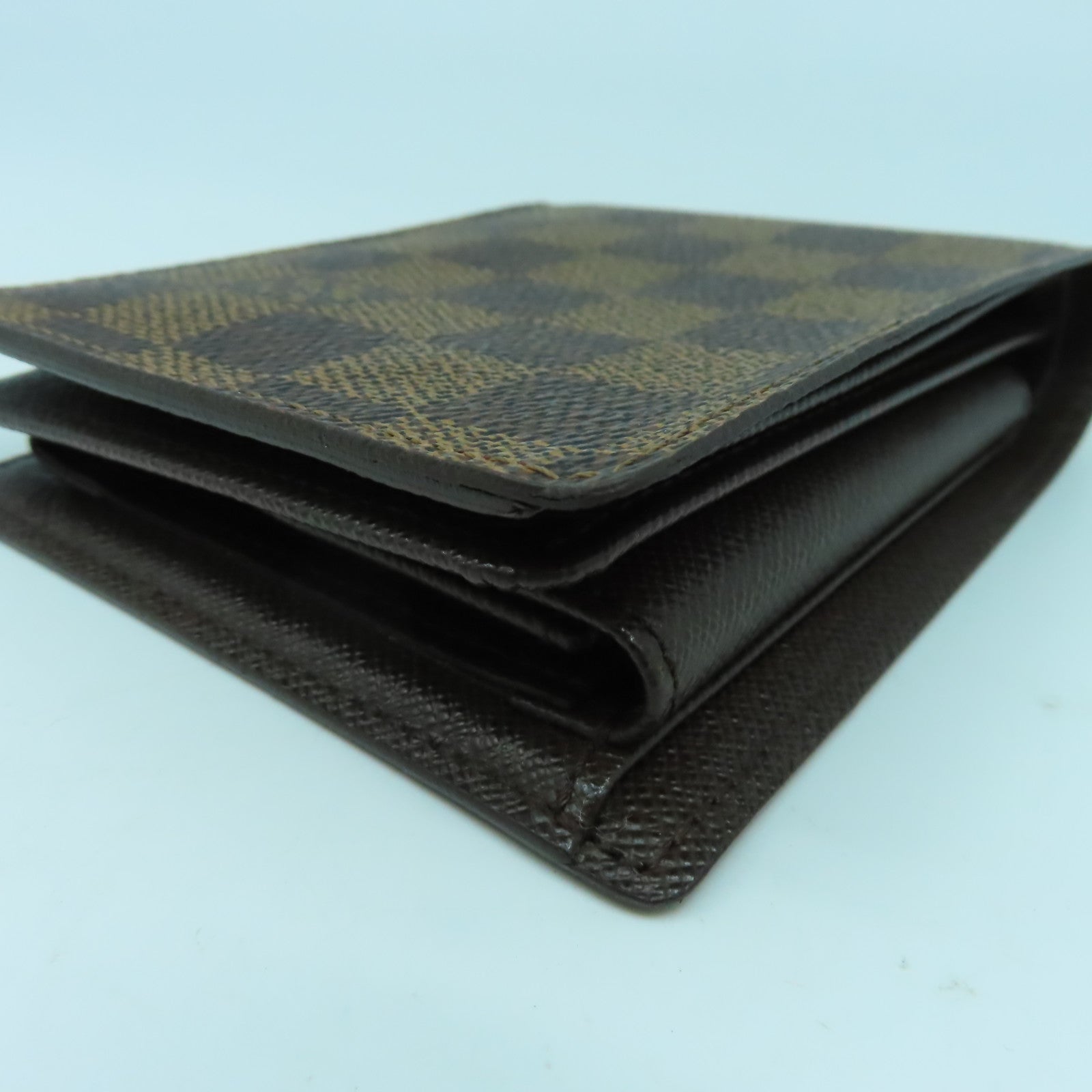 LOUIS VUITTON Damier Fold Wallet錢包啡色