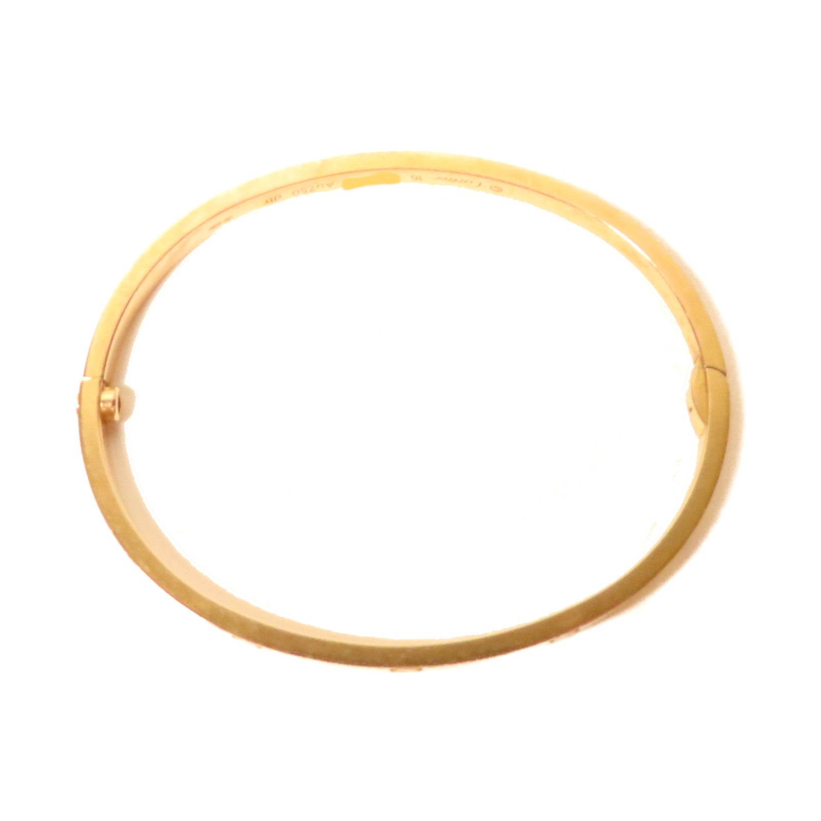 CARTIER 18K玫瑰金Love Bracelet Small Model手鏈#16