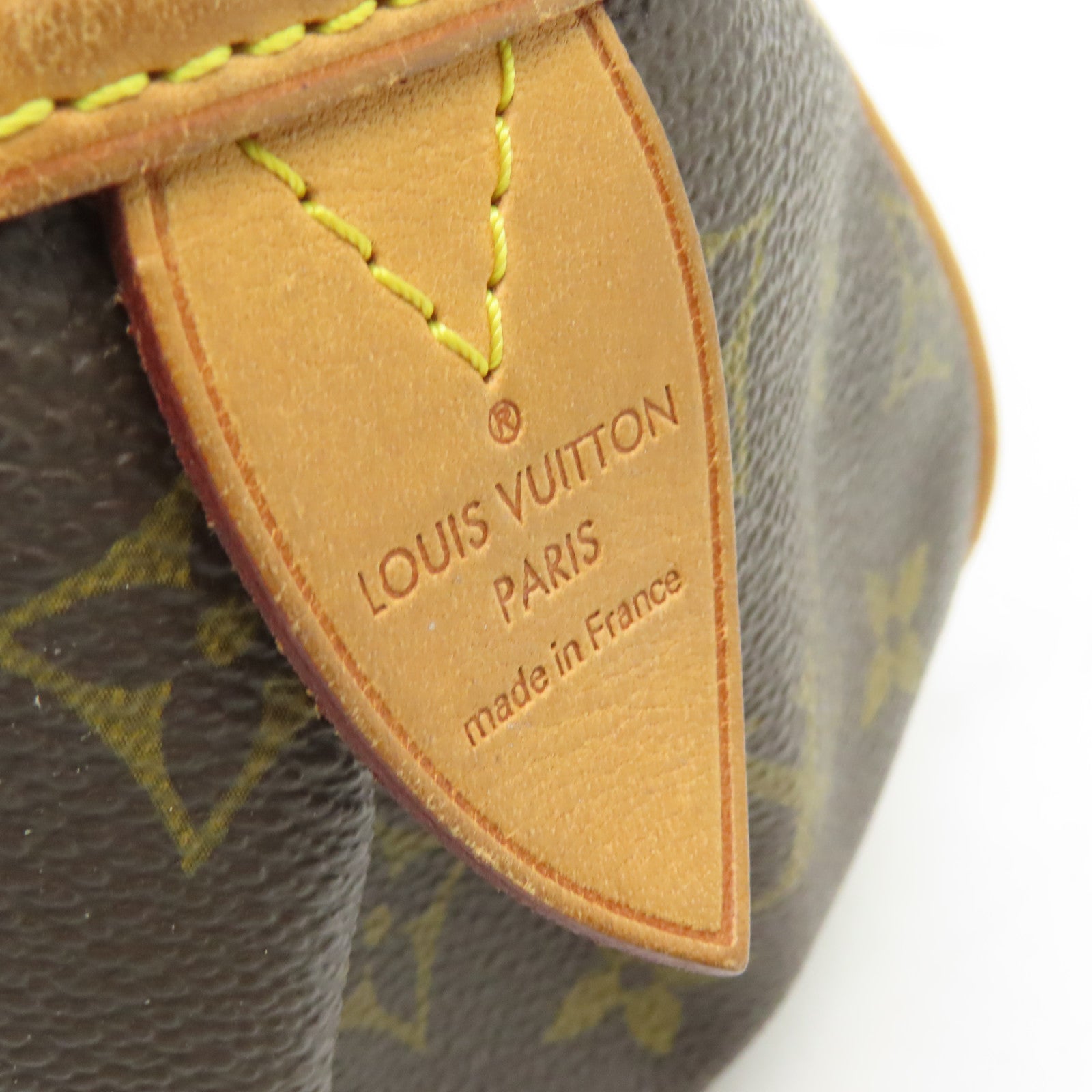 LOUIS VUITTON Monogram Montorgueil PM金扣肩背袋棕色