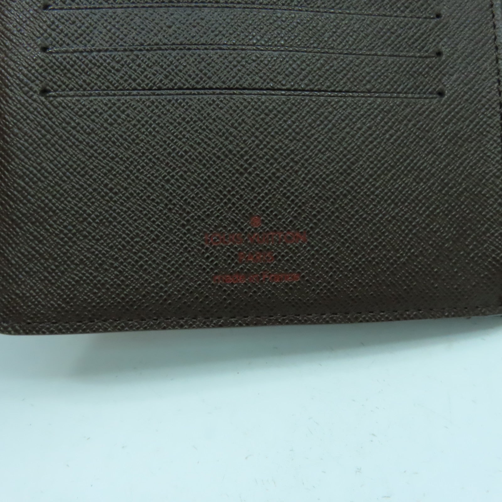 LOUIS VUITTON Damier Fold Wallet錢包啡色