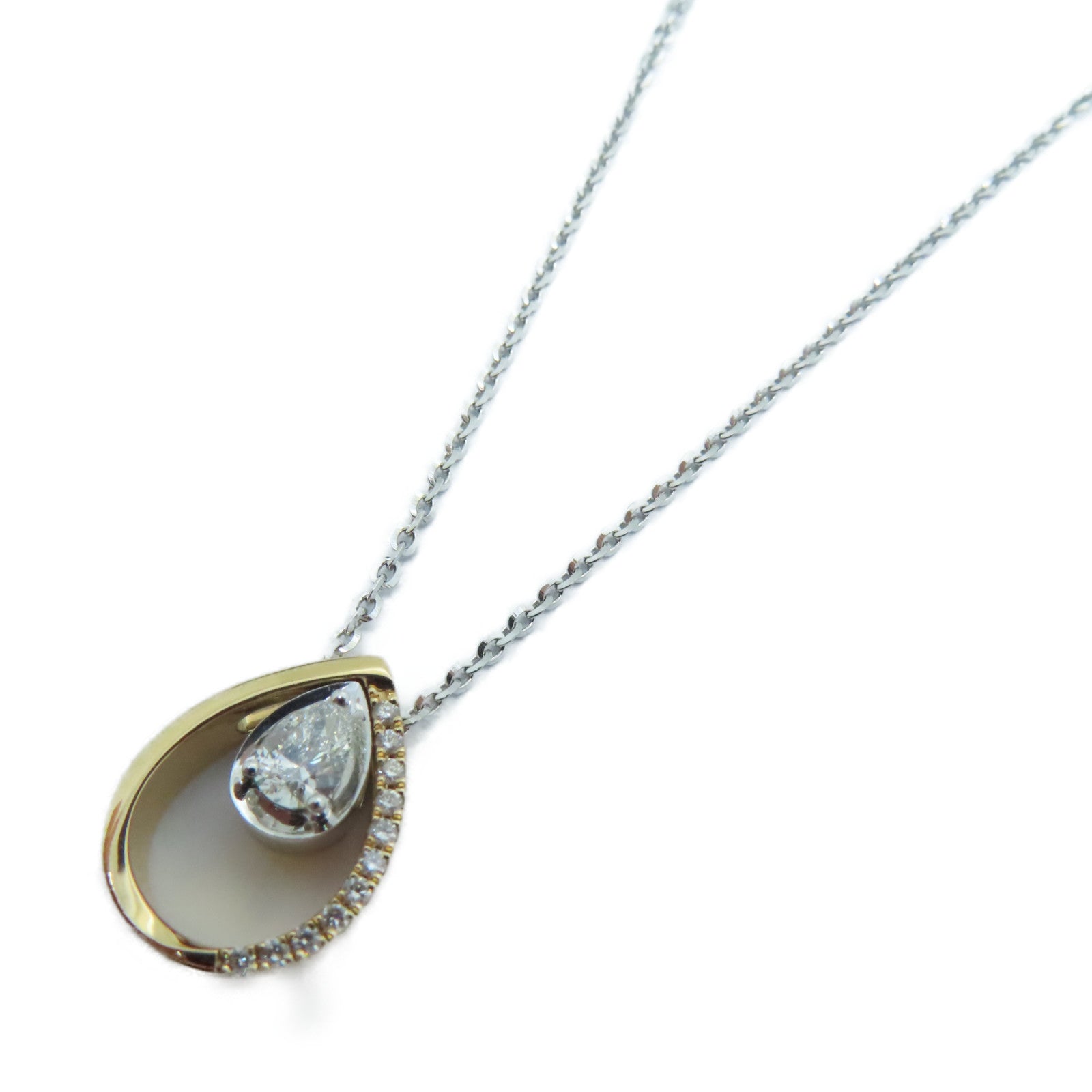 JEWELRY 18K白金/玫瑰金Diamond Necklace钻石项链