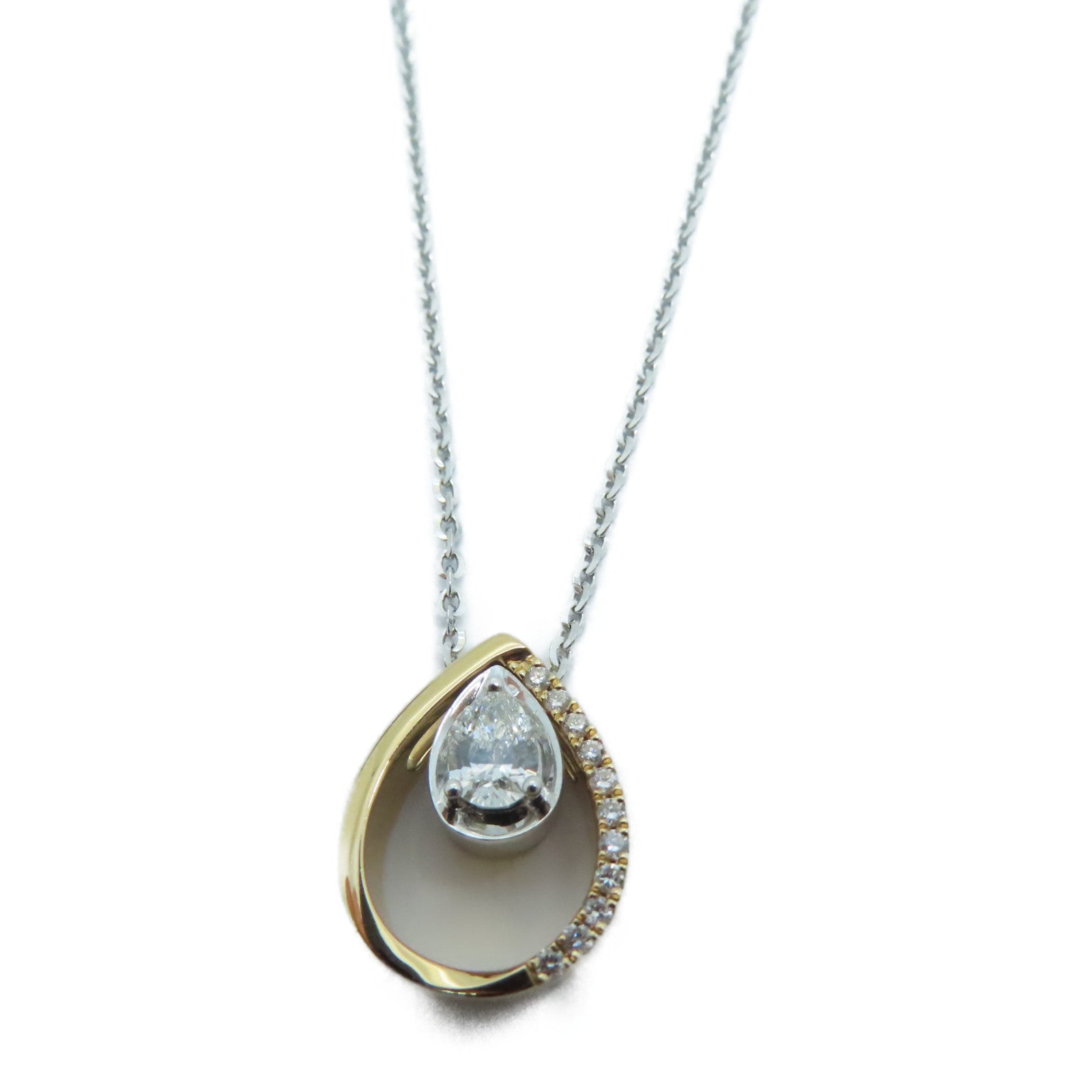JEWELRY 18K白金/玫瑰金Diamond Necklace钻石项链