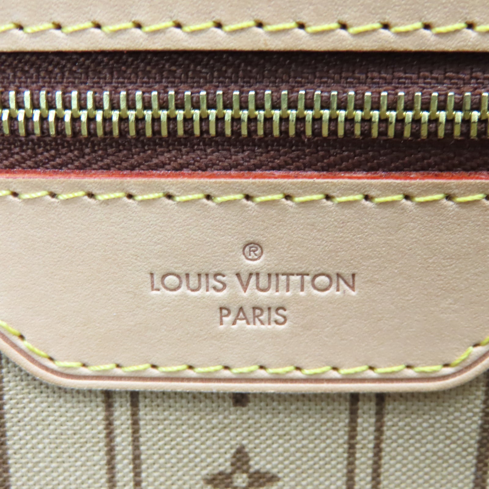 LOUIS VUITTON Monogram Delightful GM手挽袋啡色