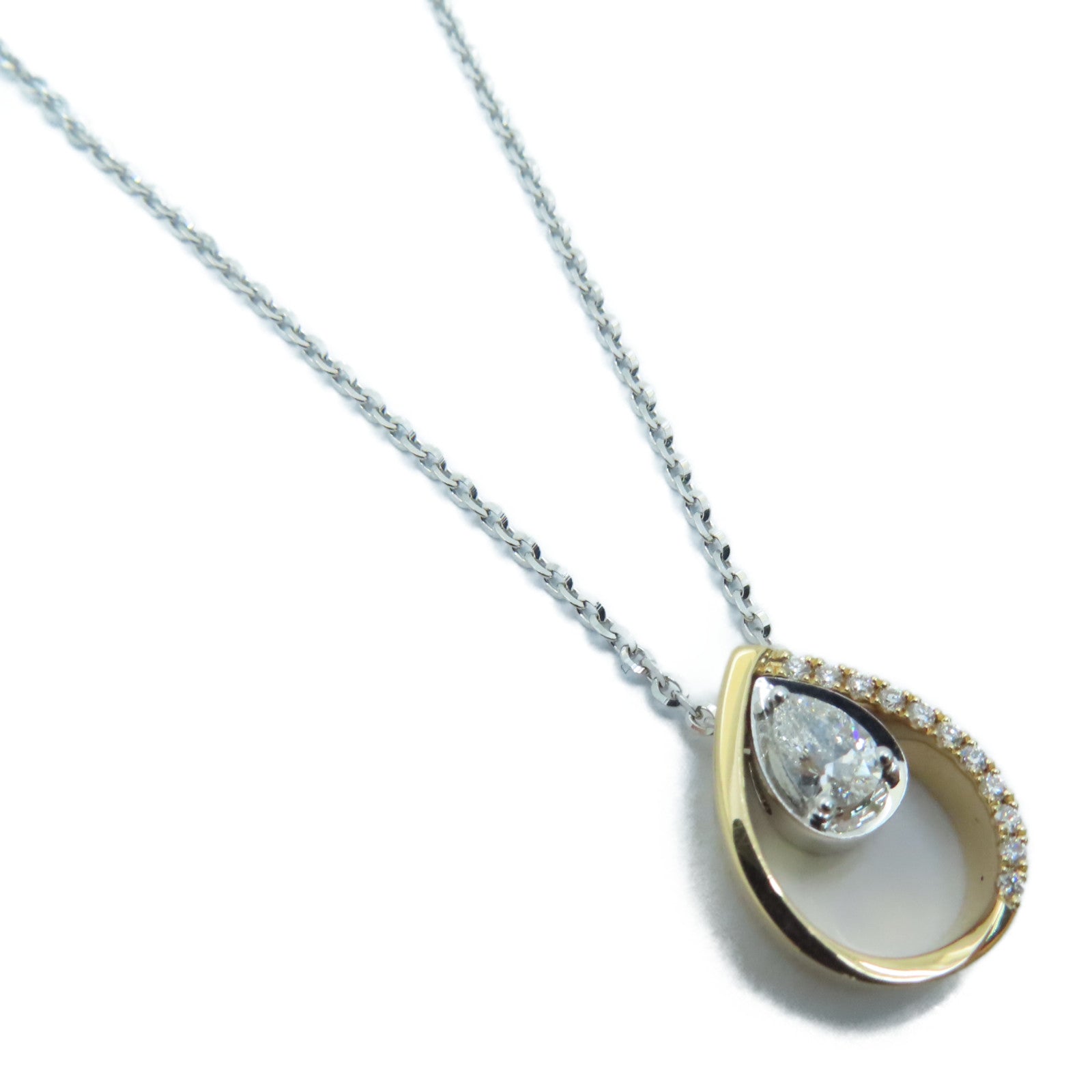 JEWELRY 18K白金/玫瑰金Diamond Necklace钻石项链