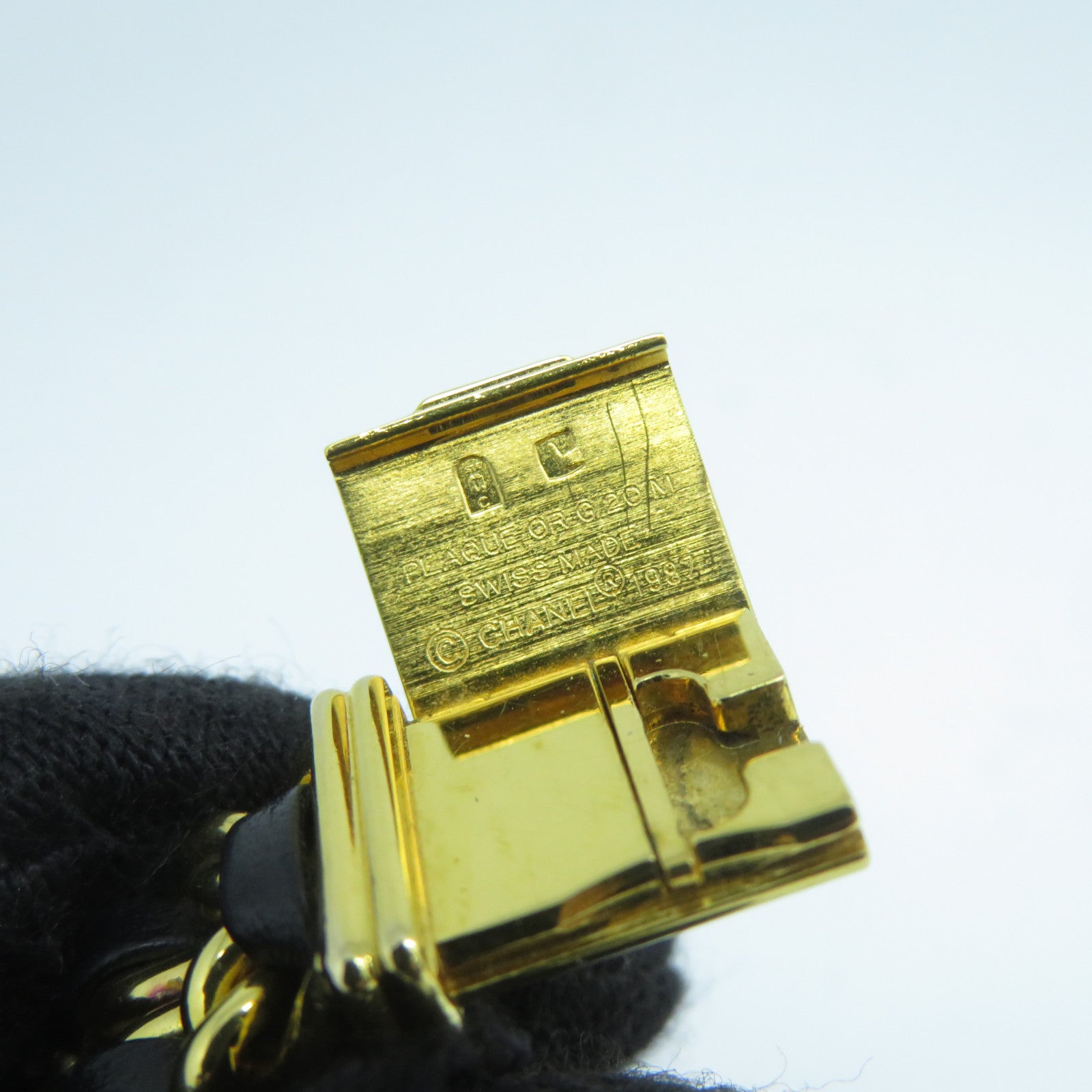 CHANEL Premiere M鍍金石英機芯手錶黑色