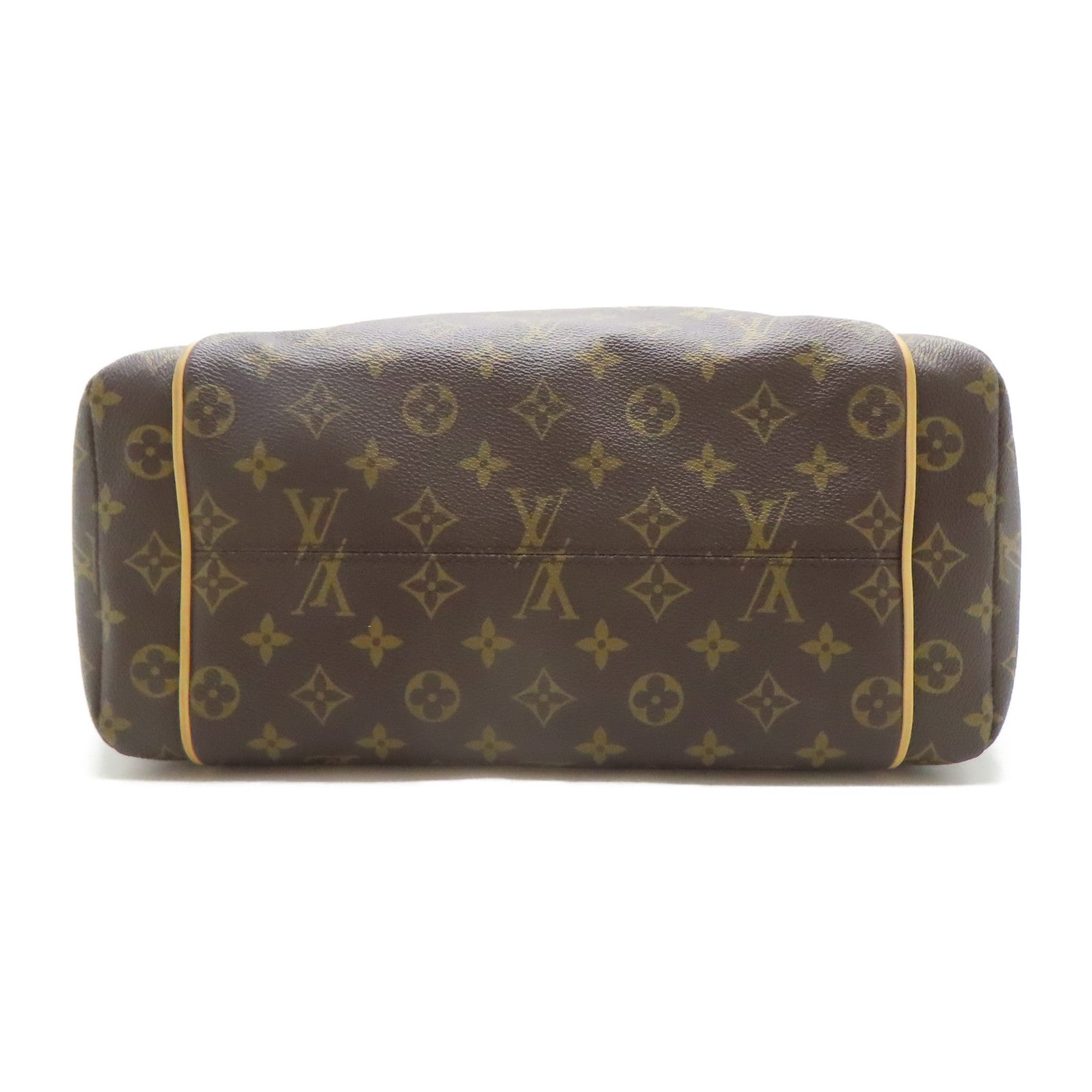 LOUIS VUITTON Monogram Totally MM金扣肩背袋啡色