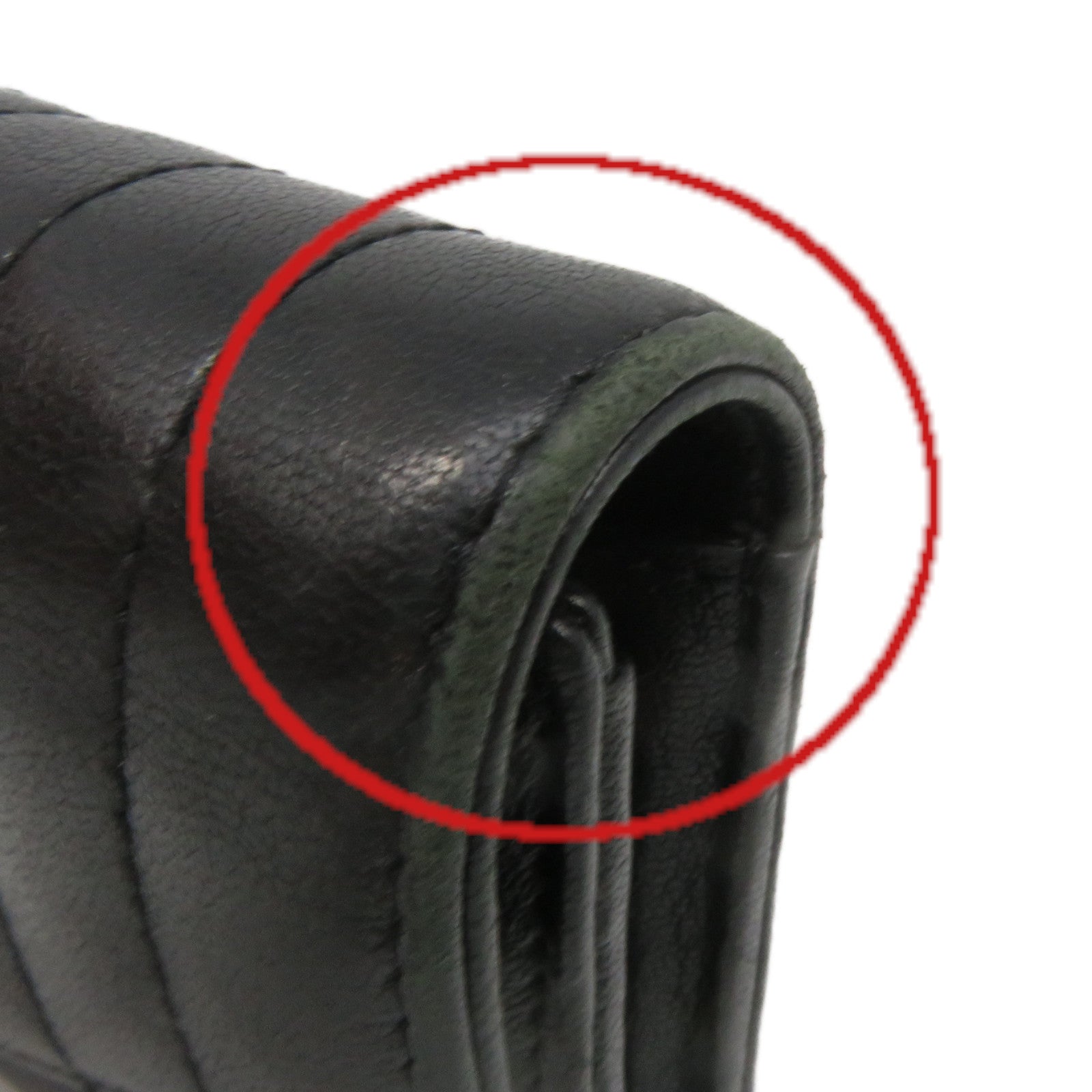SAINT LAURENT 牛皮皮革Long Wallet長錢包黑色