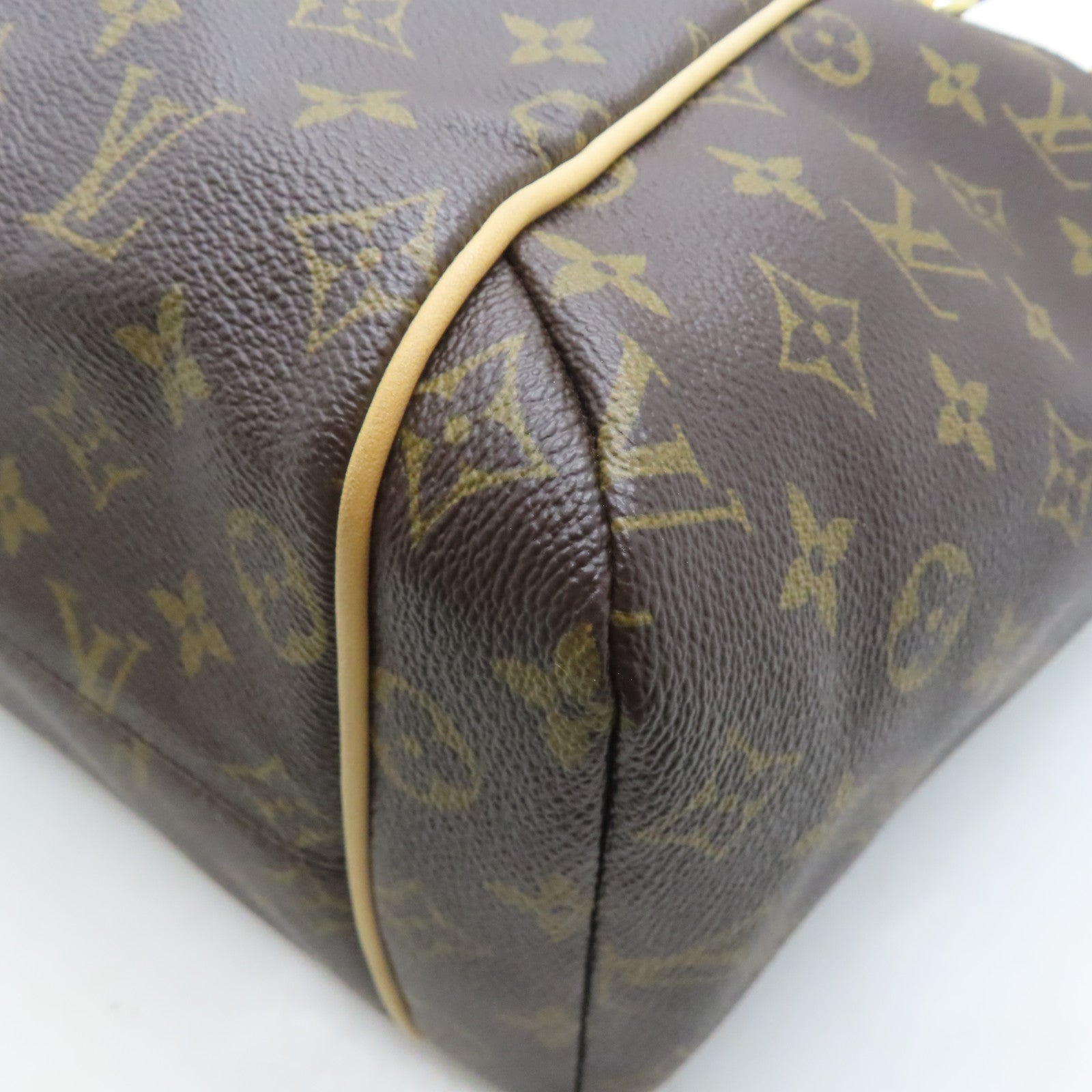 LOUIS VUITTON Monogram Totally MM金扣肩背袋啡色