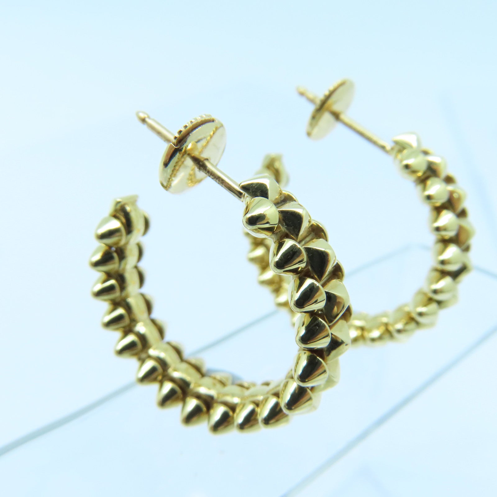 CARTIER 18K黃金Clash De Cartier Earrings耳環