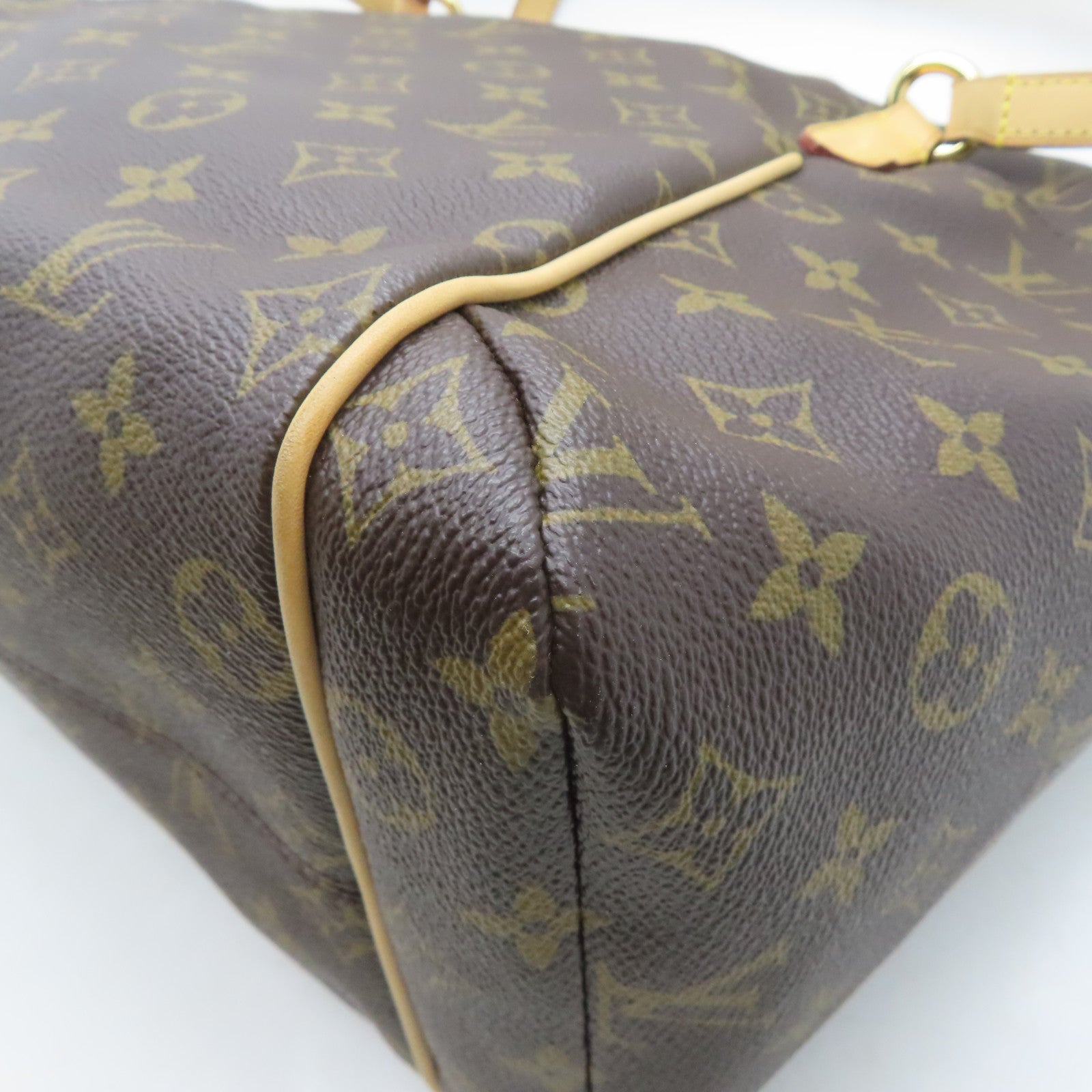 LOUIS VUITTON Monogram Totally MM金扣肩背袋啡色