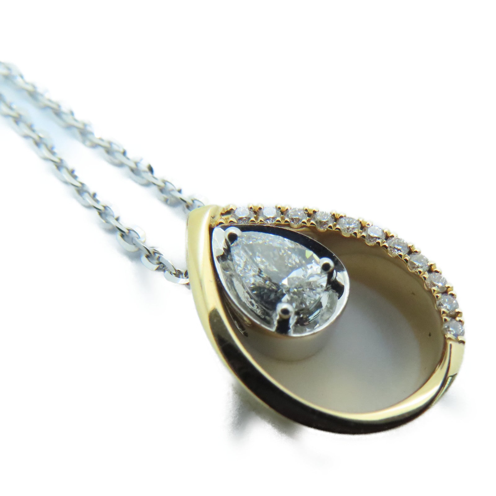 JEWELRY 18K白金/玫瑰金Diamond Necklace钻石项链