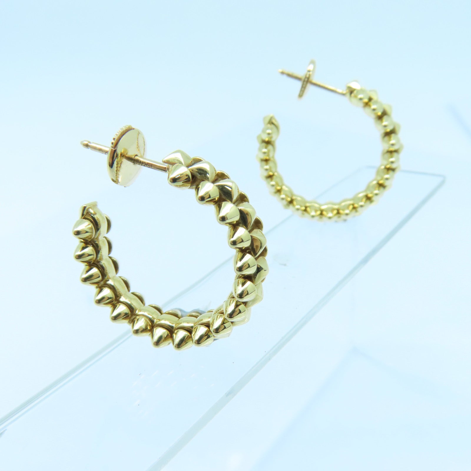 CARTIER 18K黃金Clash De Cartier Earrings耳環