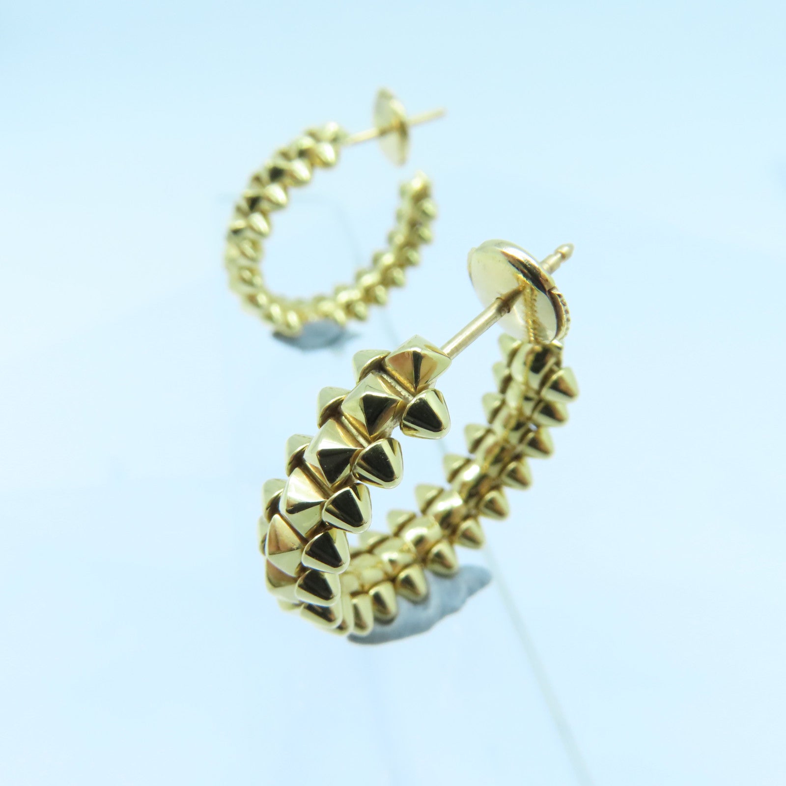 CARTIER 18K黃金Clash De Cartier Earrings耳環