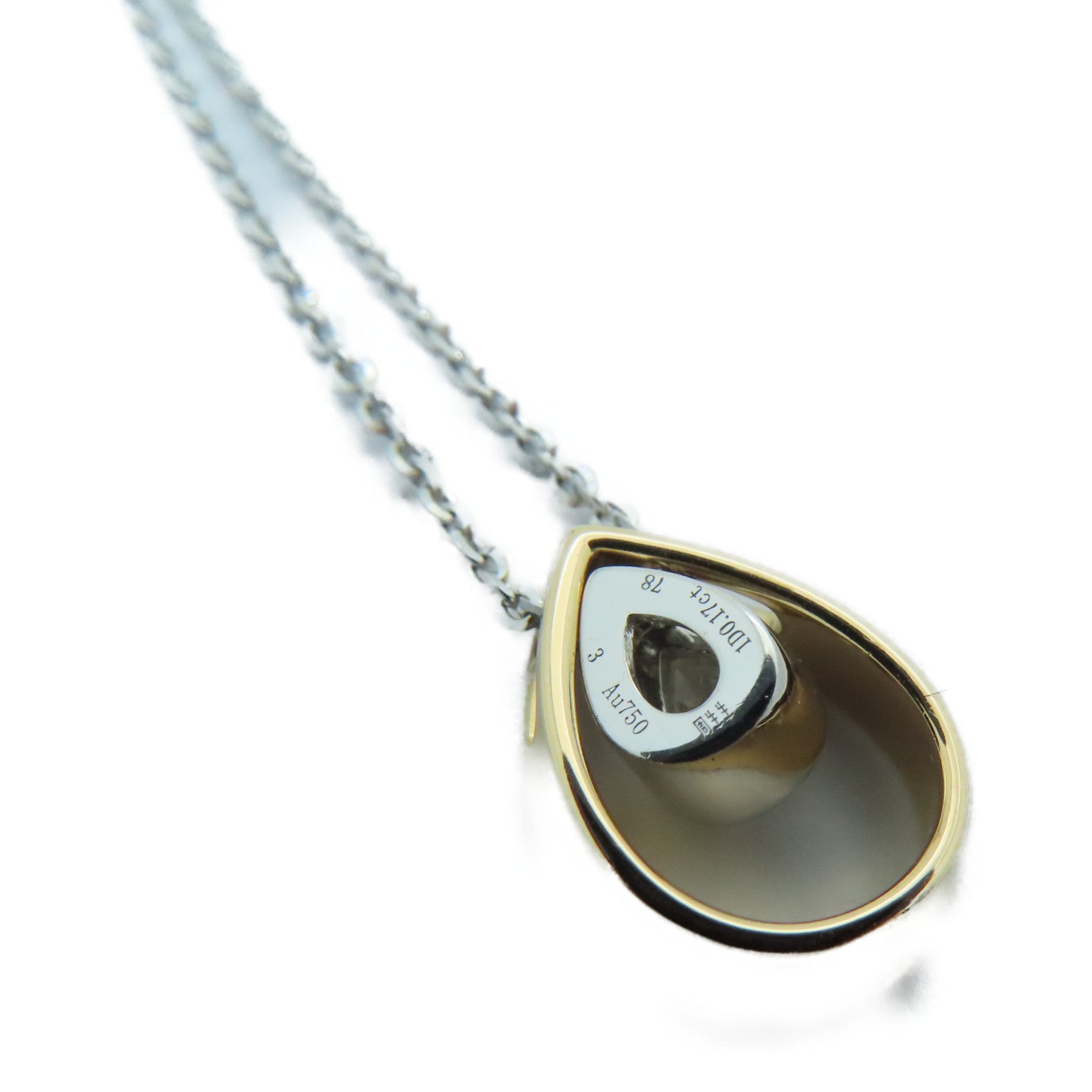 JEWELRY 18K白金/玫瑰金Diamond Necklace钻石项链