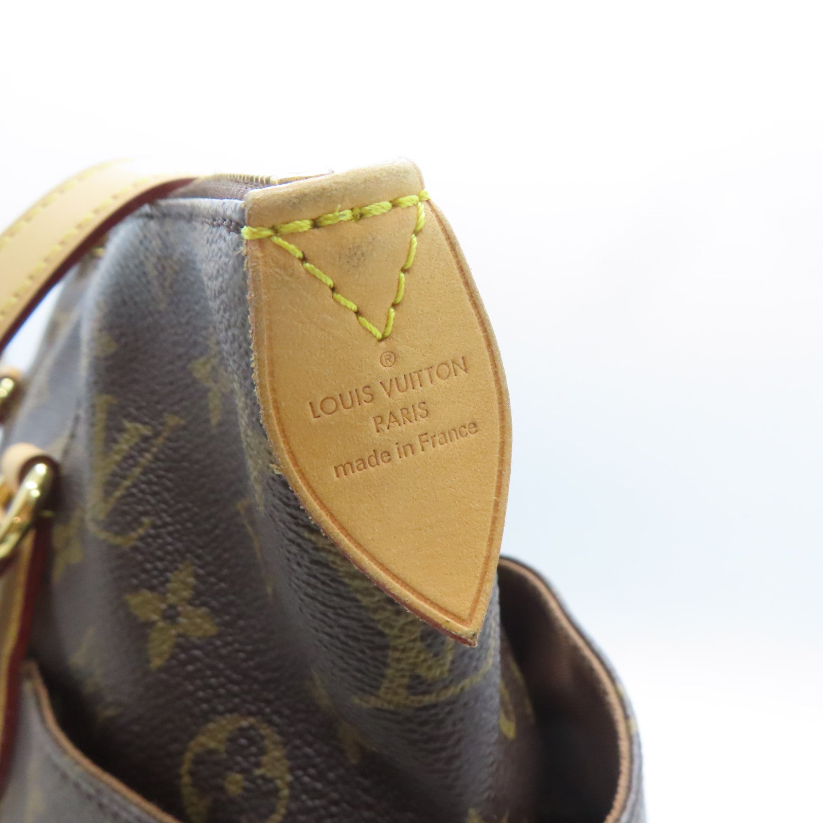 LOUIS VUITTON Monogram Totally MM金扣肩背袋啡色